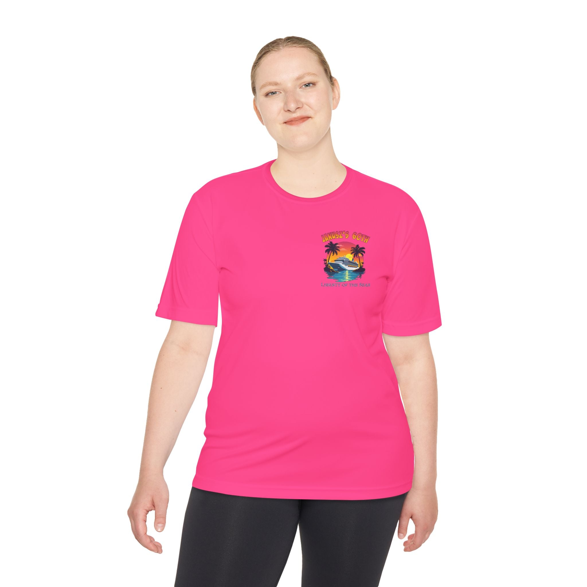 Renee Family Cruise Colorful - Unisex Moisture Wicking Tee