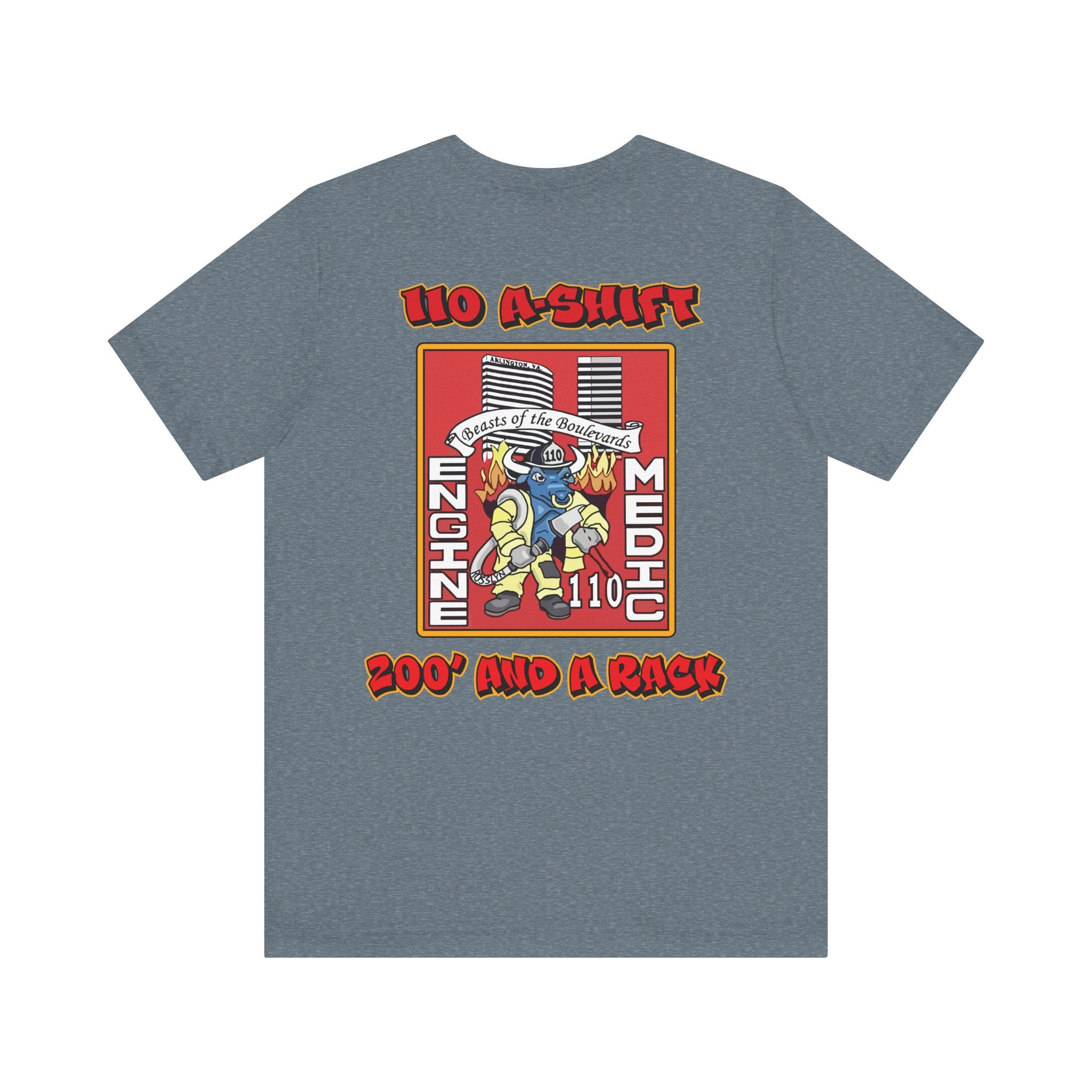 110 A-Shift Shirt Arlington - Bella+Canvas Soft Unisex Tee