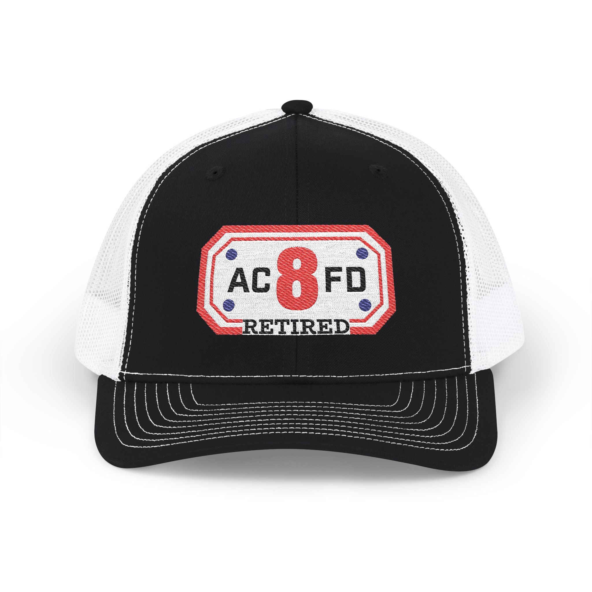 Retired ACFD Engine 8 - Snapback Trucker (Richardson 112 Style Hat)
