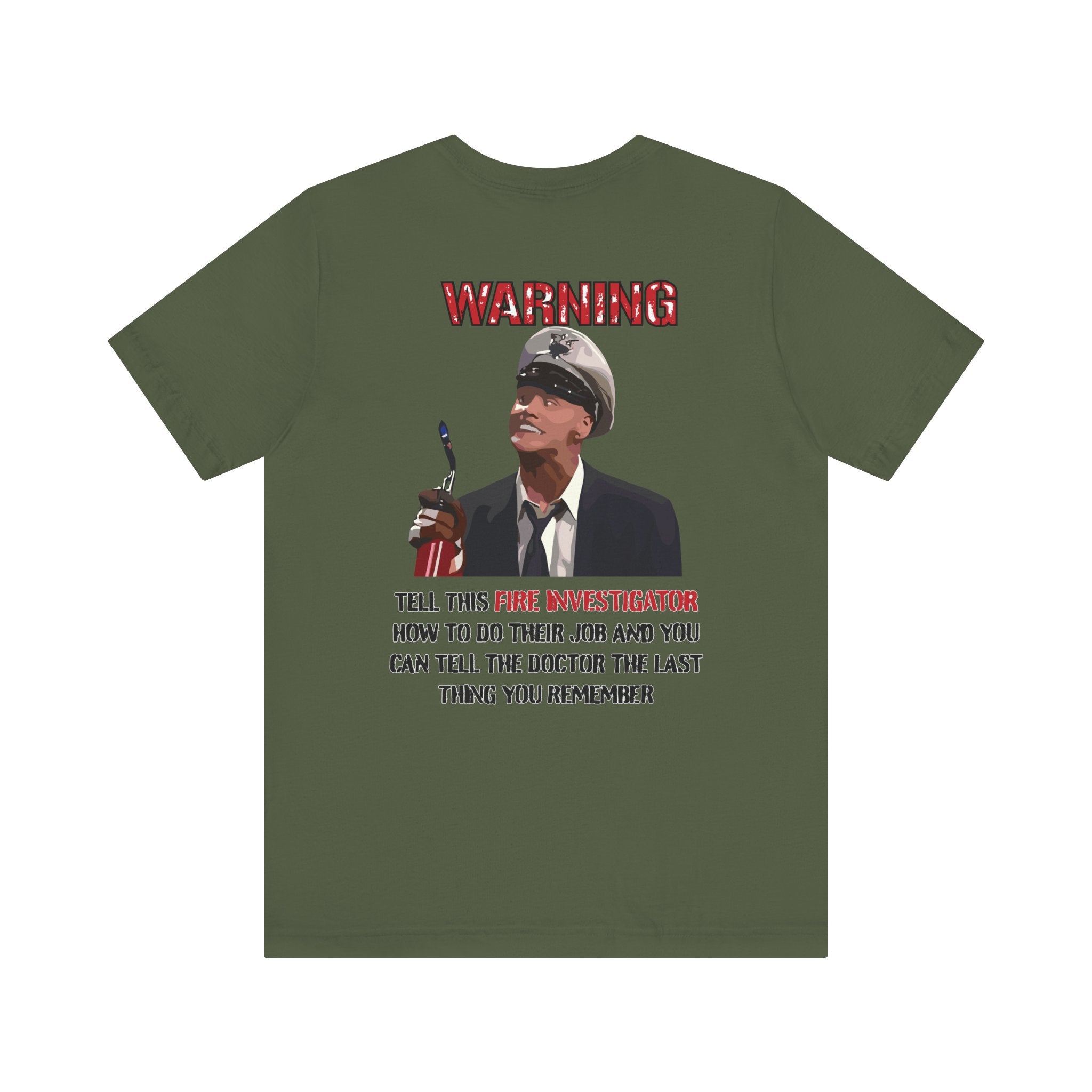 Fire Marshal Funny Shirt - Heavy Cotton Unisex Tee -