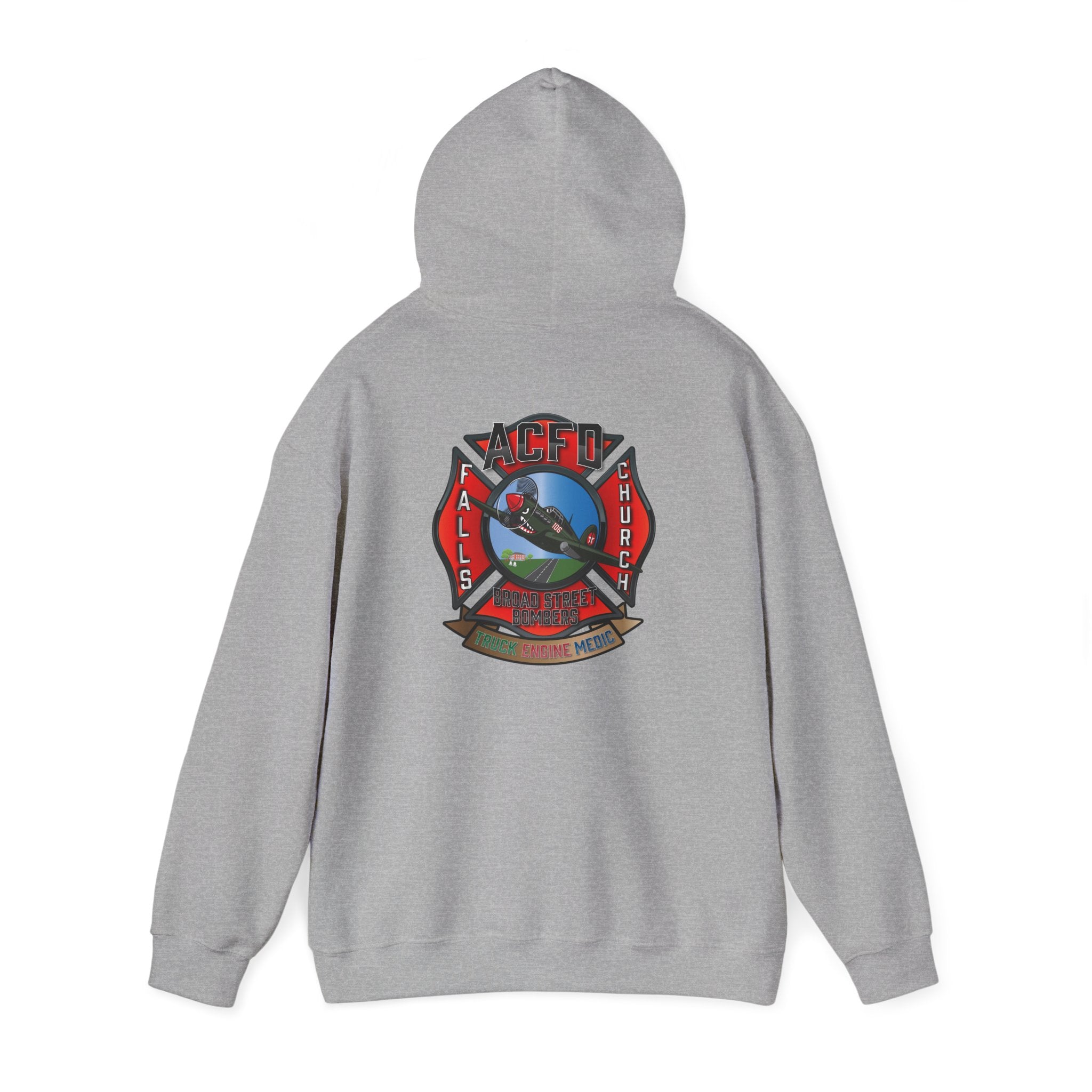 Station 6 Bombers - Heavy Blend™ Hooded Unisex Sweatshirt