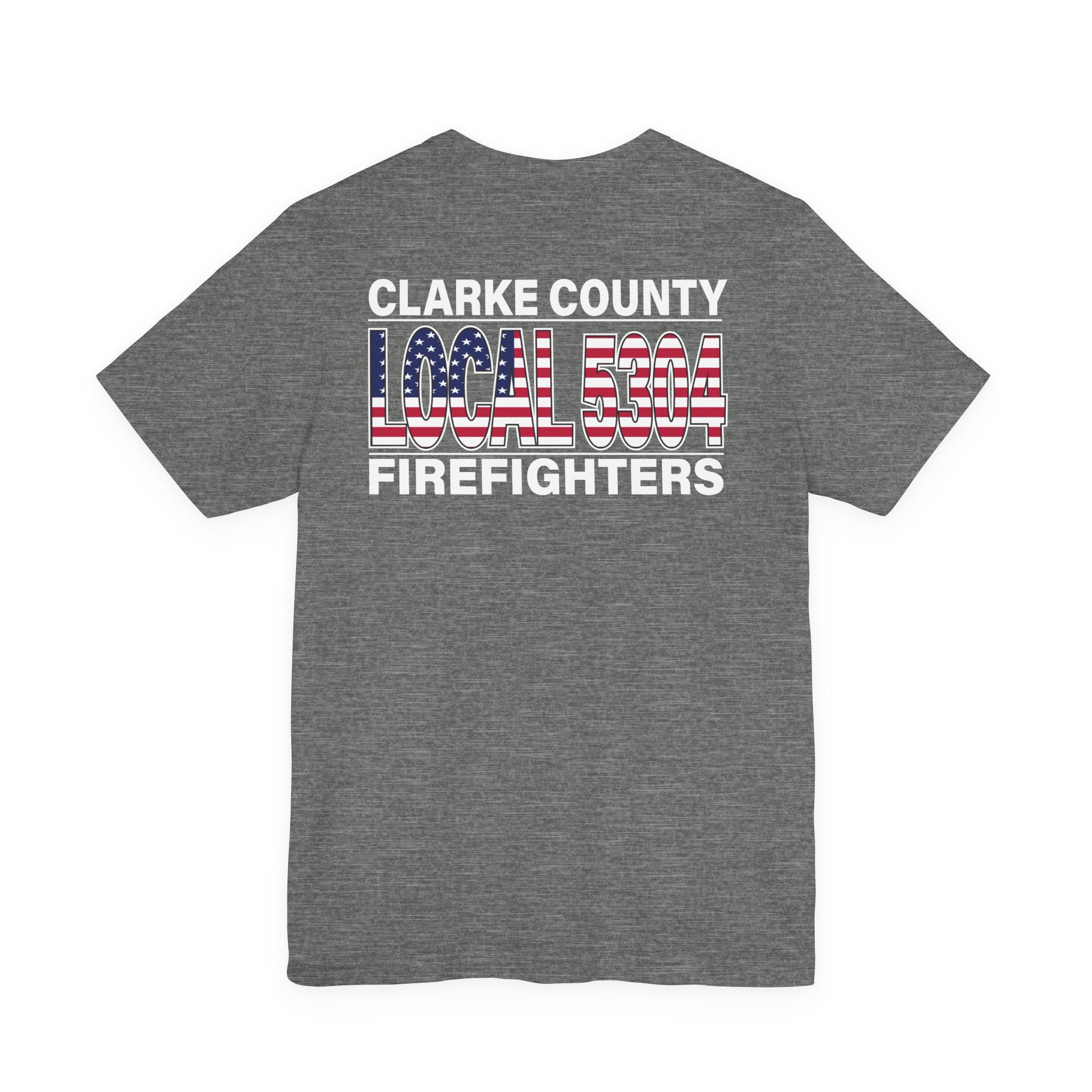 Clarke County Local 5304 version 3 (Portion of Proceeds go to Local 5304) - Bella+Canvas Soft Jersey Cotton Unisex Tee