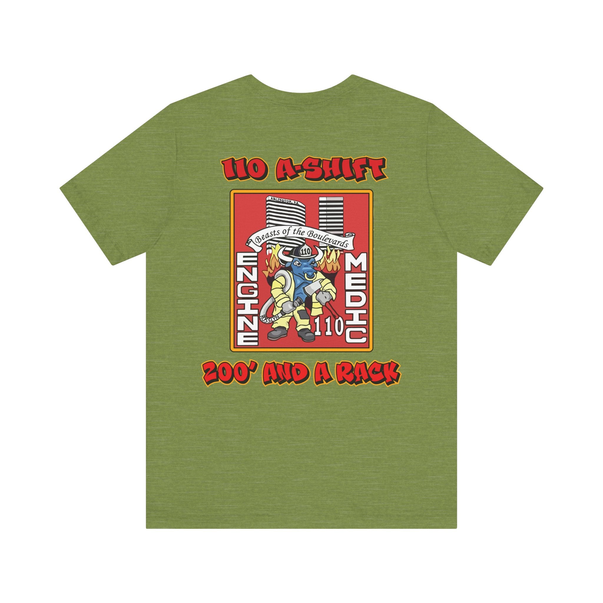 110 A-Shift Shirt Arlington - Bella+Canvas Soft Unisex Tee