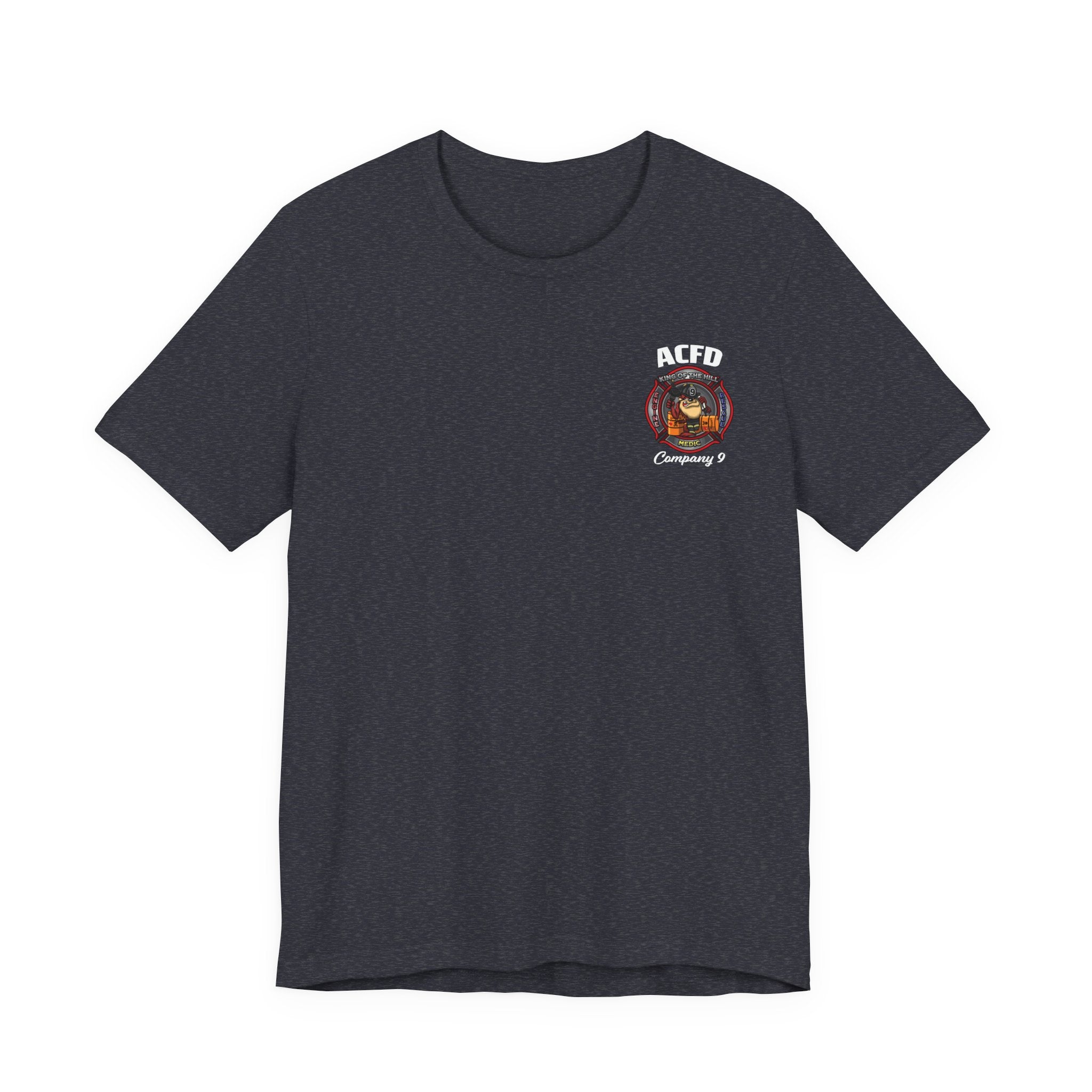 Station 9 Firefighter Engine - Bella+Canvas Soft Unisex Tee