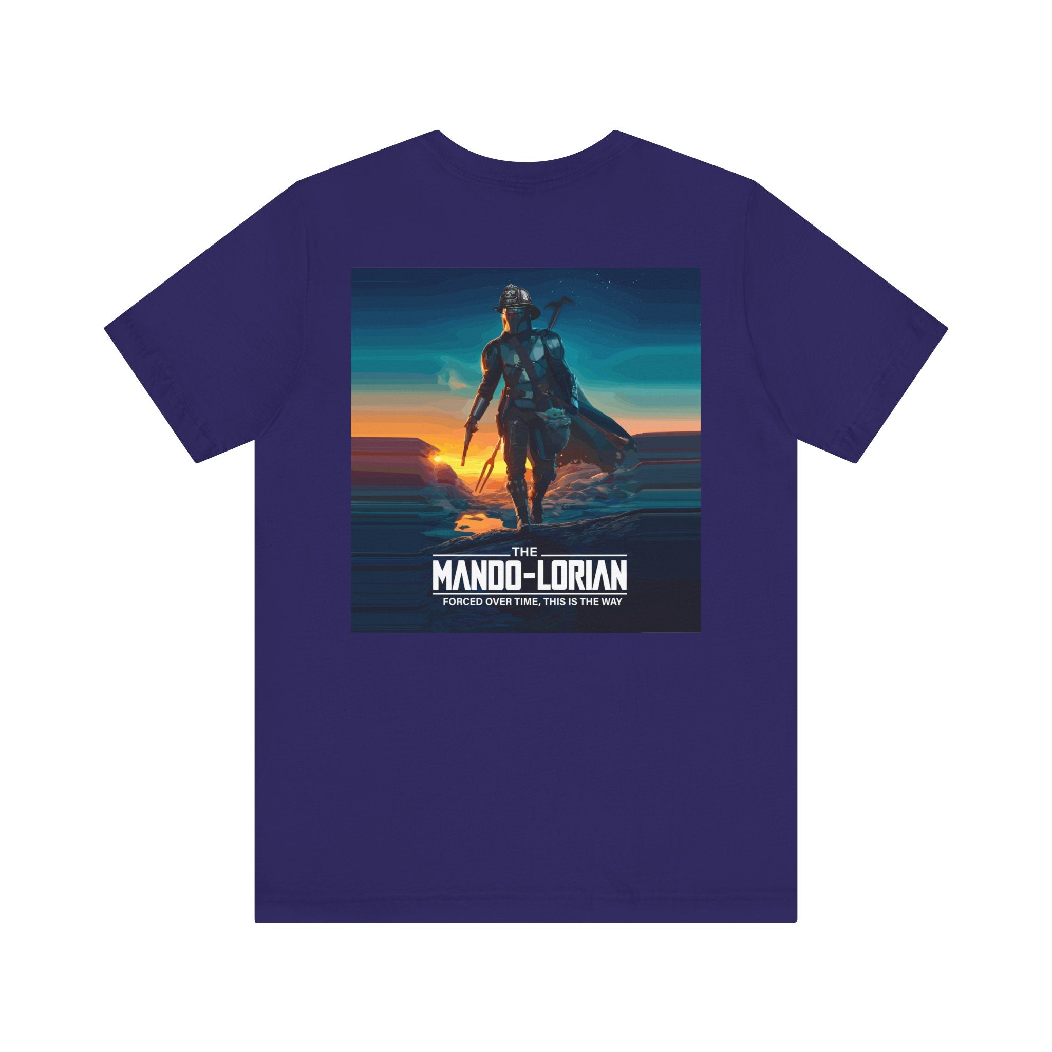 Mando-Lorian Forced Overtime - Bella+Canvas Soft Unisex Tee