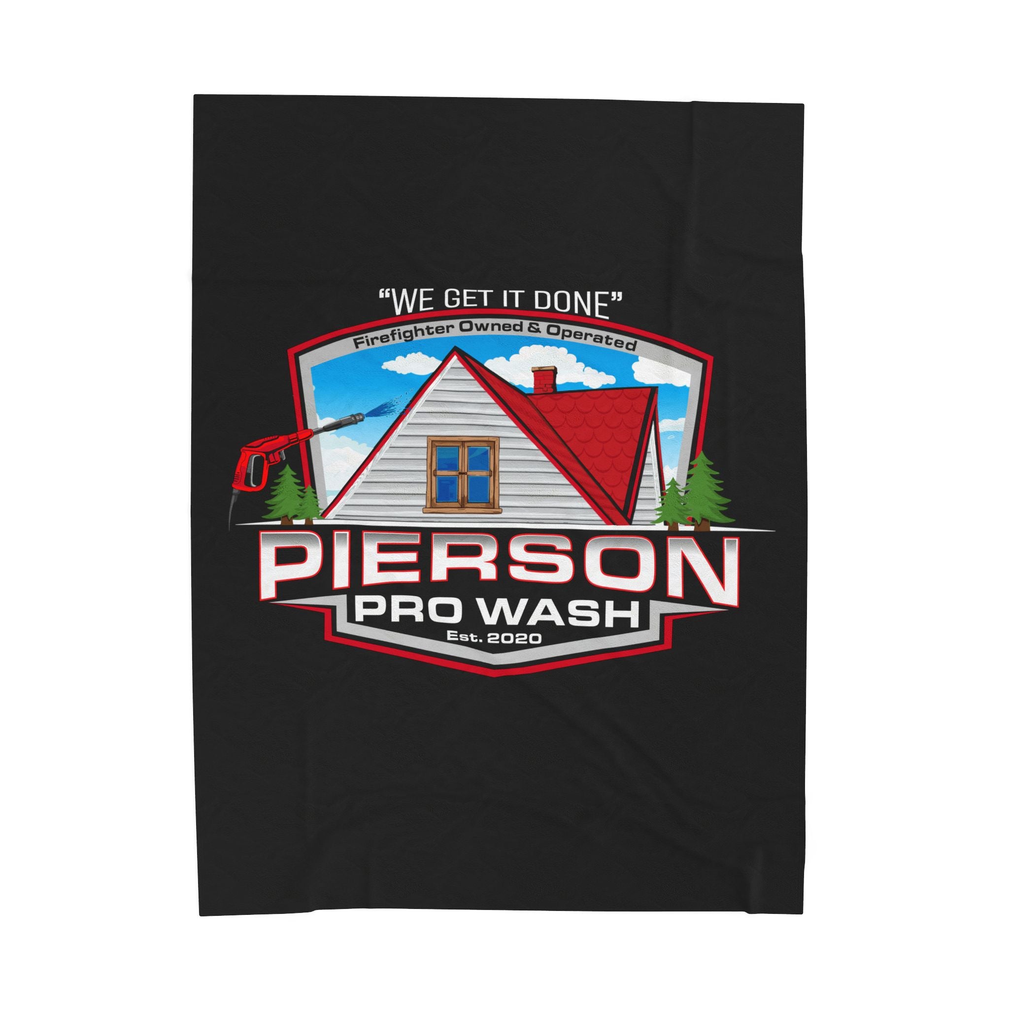 Pierson Pro Wash - Velveteen Plush Blanket
