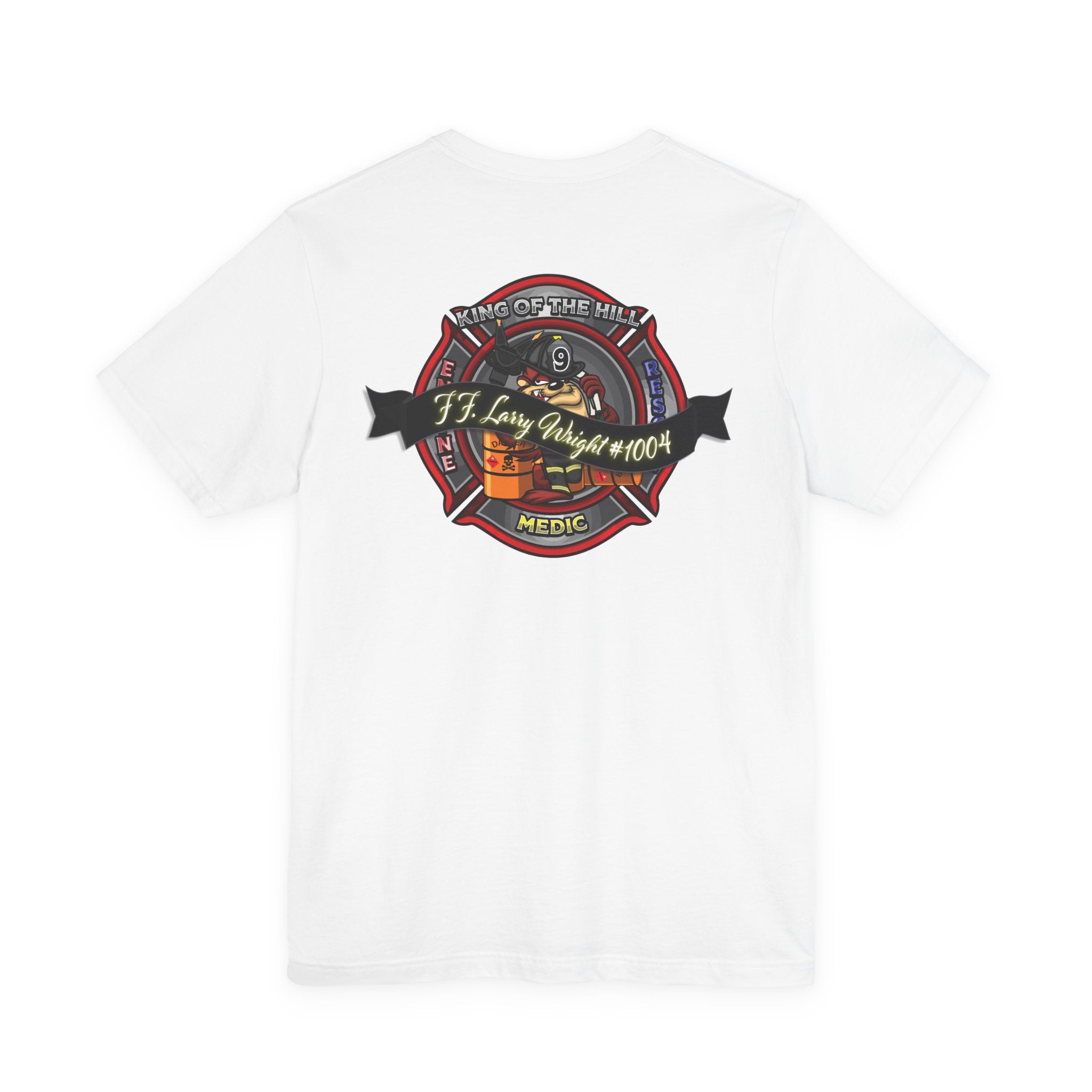 Larry Wright Memorial Shirt - Bella+Canvas Brand Jersey Short Sleeve Tee Unisex