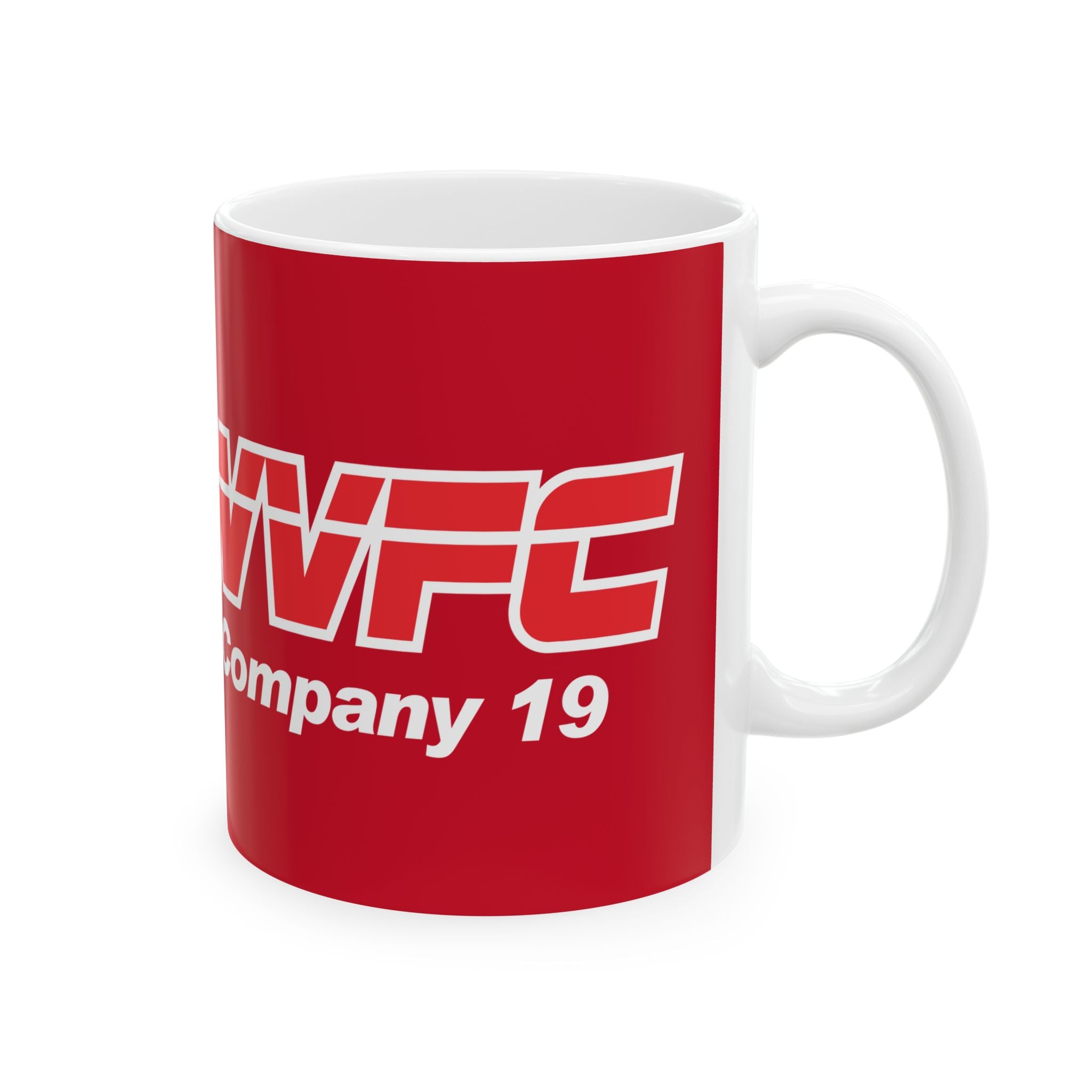 WVFC Goat Logo 1 version 1 - Ceramic Mug, (11oz)