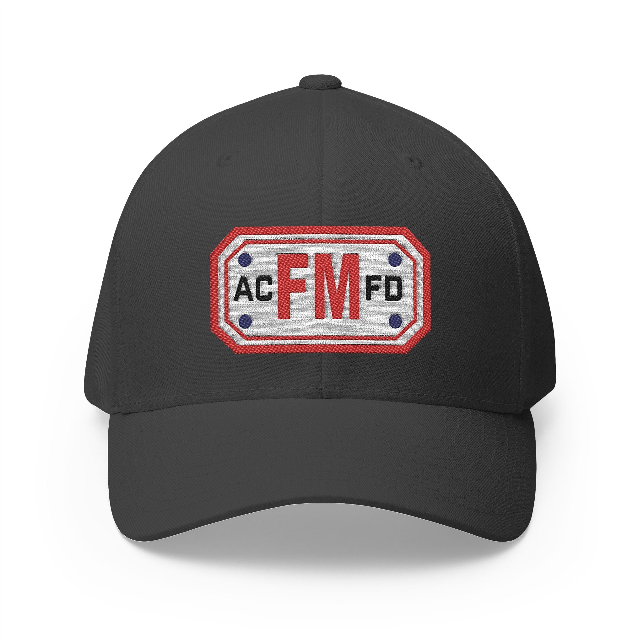 Arlington Fire Marshal Red - FLEXFIT Closed-Back Structured Cap (Embroidery)