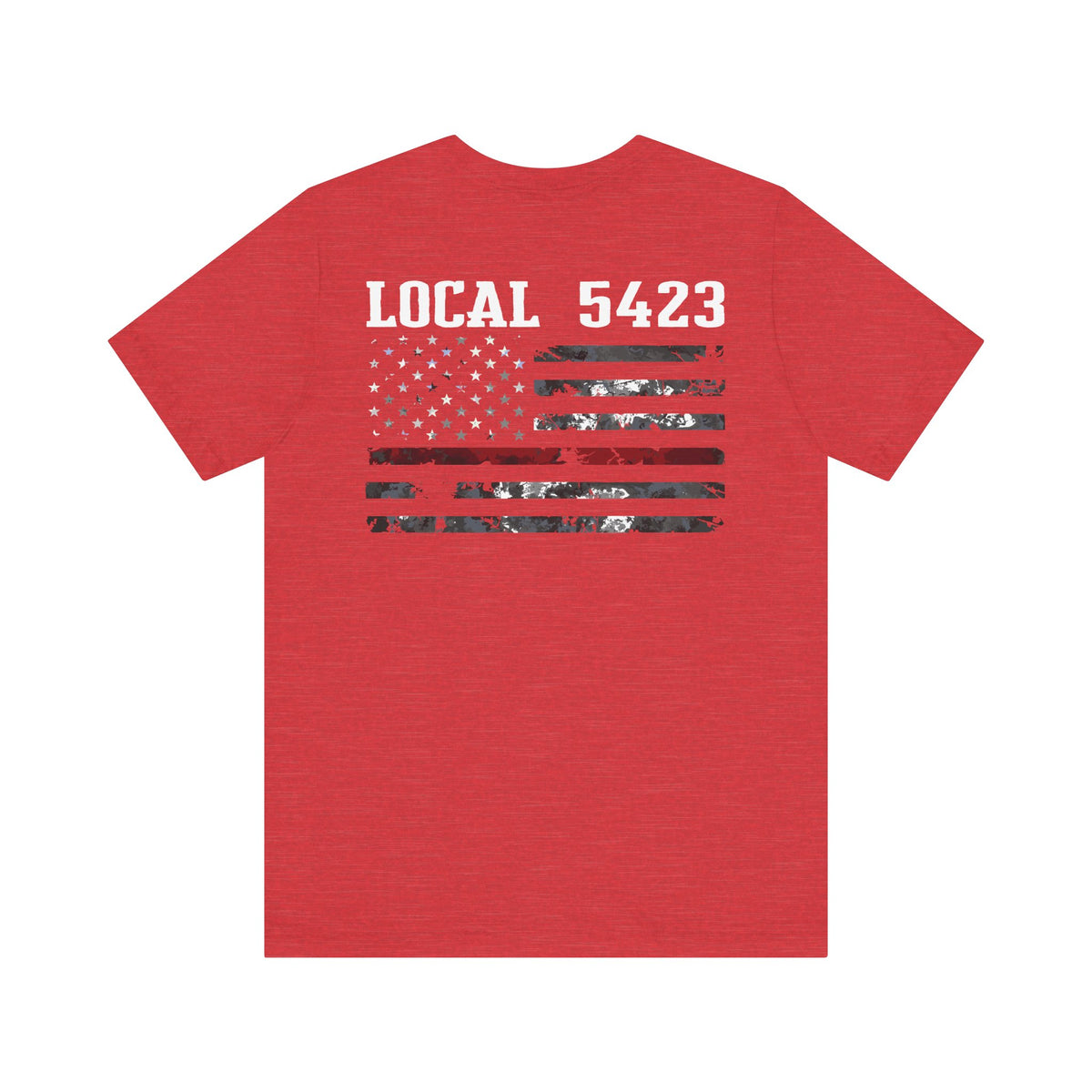 Manheim Township Local 5423 white - Bella+Canvas Soft Unisex Tee