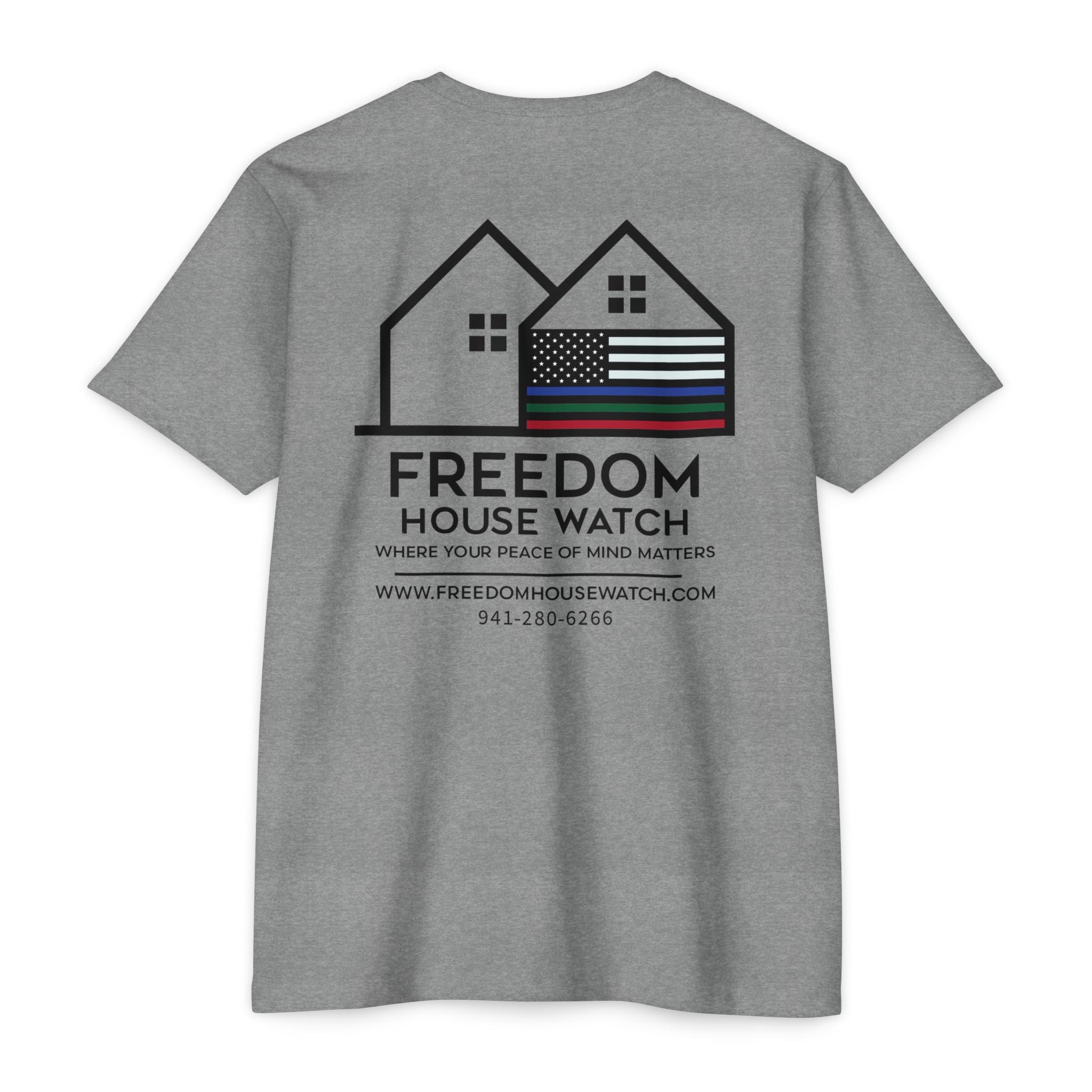 Freedom House Watch - NextLevel Unisex CVC Jersey T-shirt