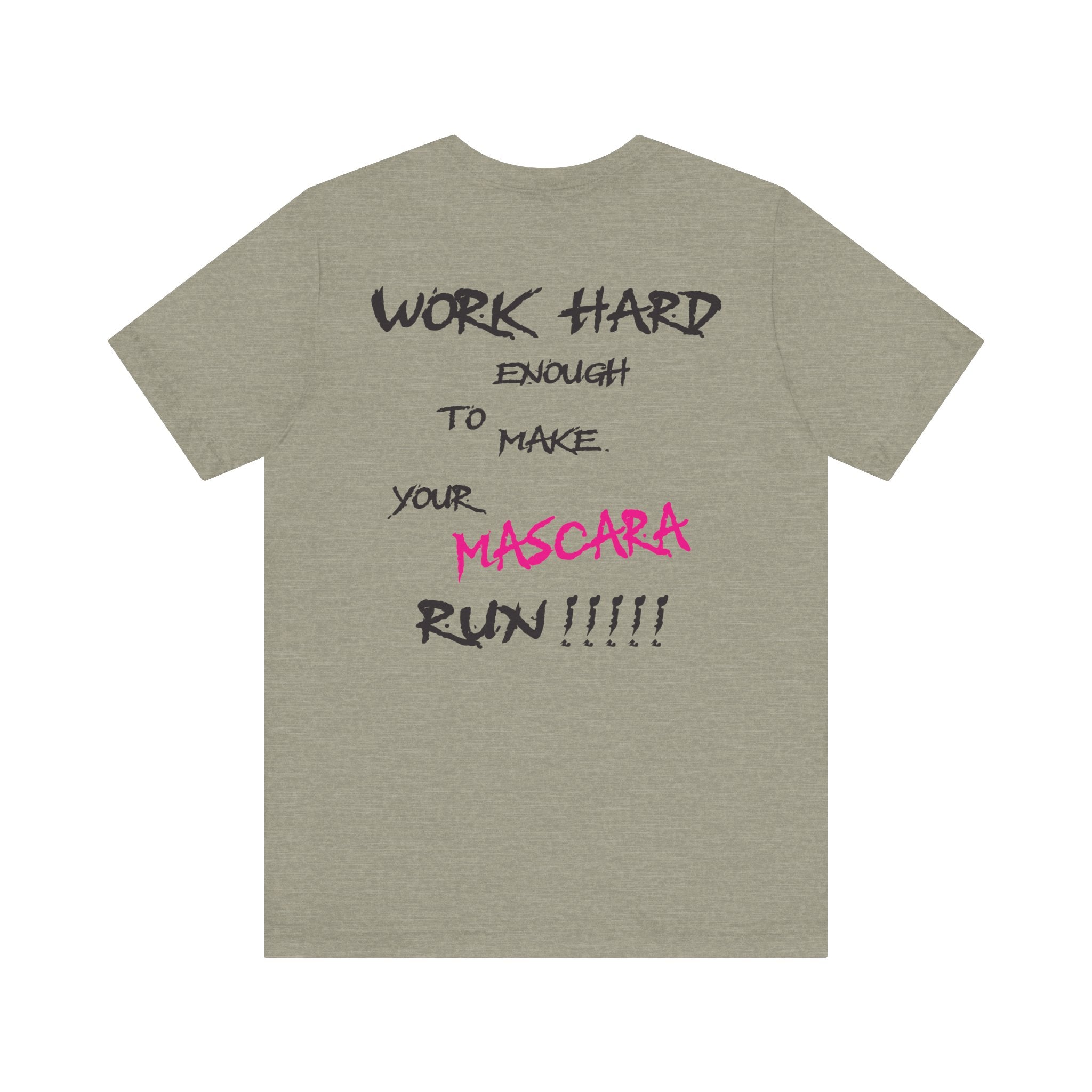 HH Cycle Work Hard light colors - Unisex Jersey Short Sleeve Tee