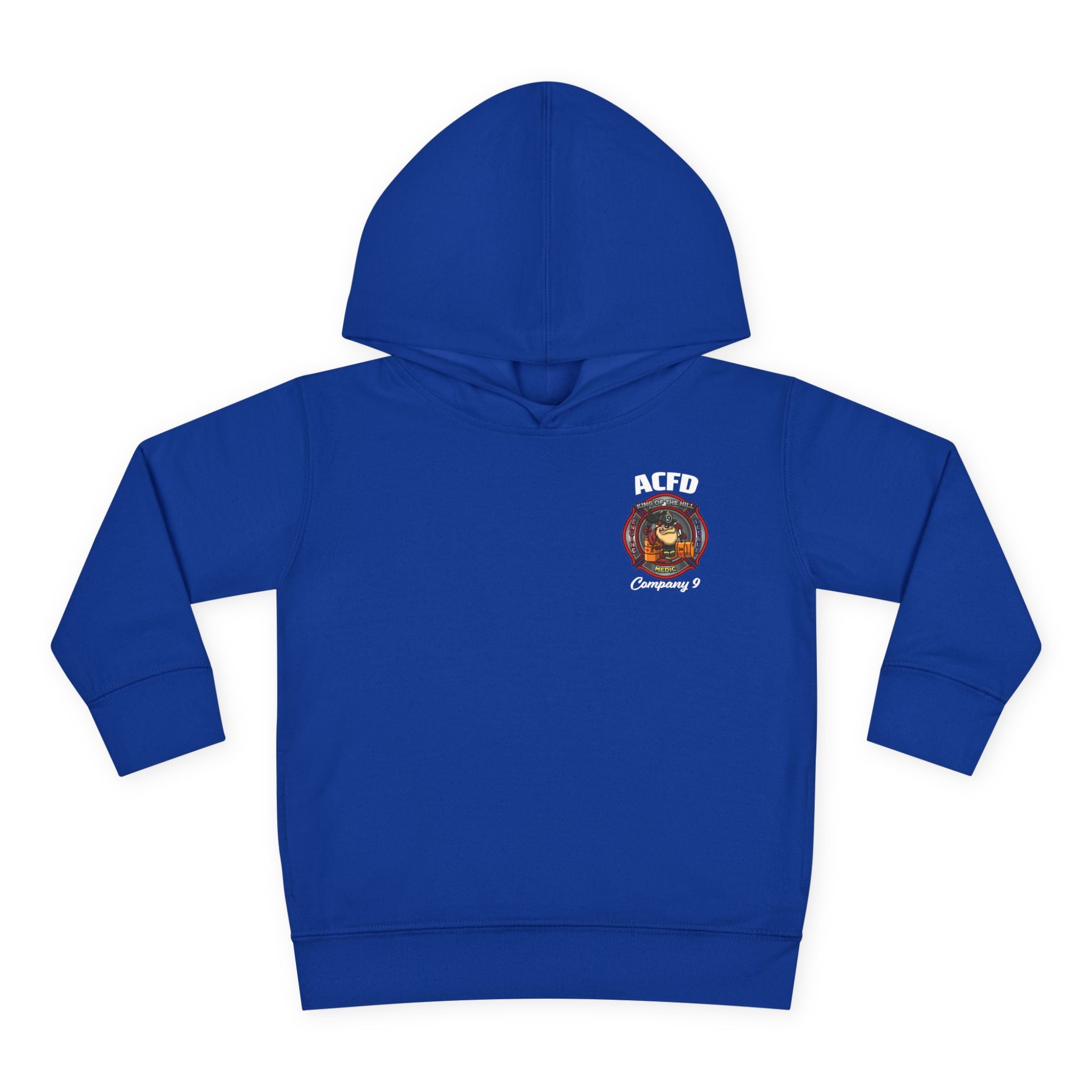 Station 9 Engine - Toddler Pullover Fleece Hoodie