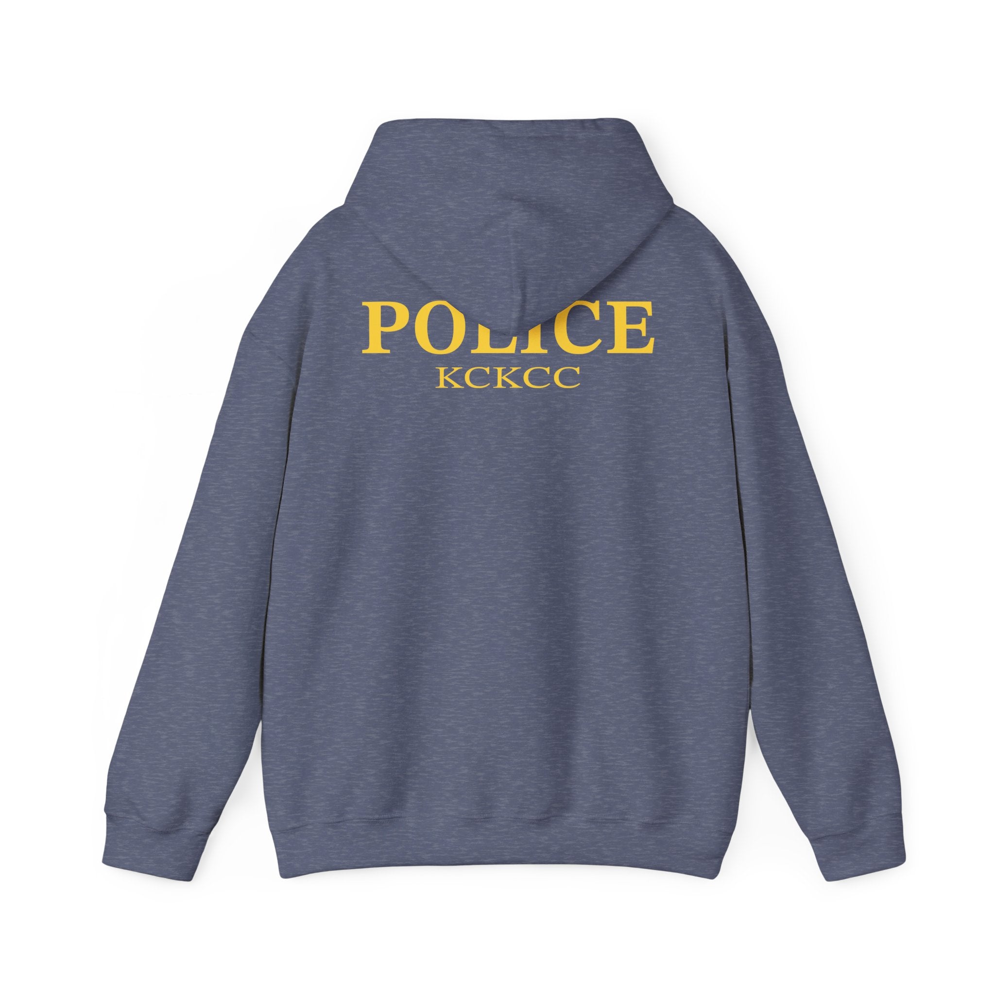 Kansas City College Police Department Badge - Unisex Heavy Blend™ Hooded Sweatshirt