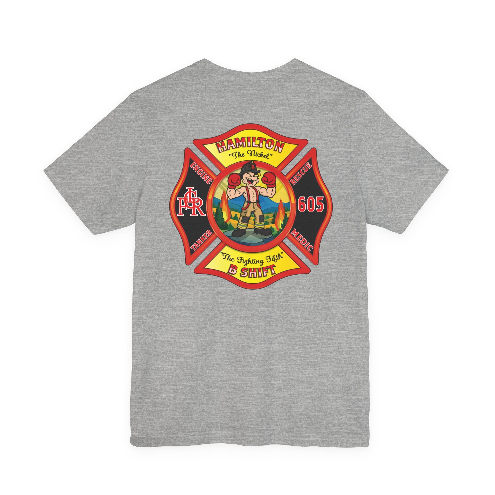 LCFR Hamilton Station 5 version 5 - Bella+Canvas Soft Unisex Tee