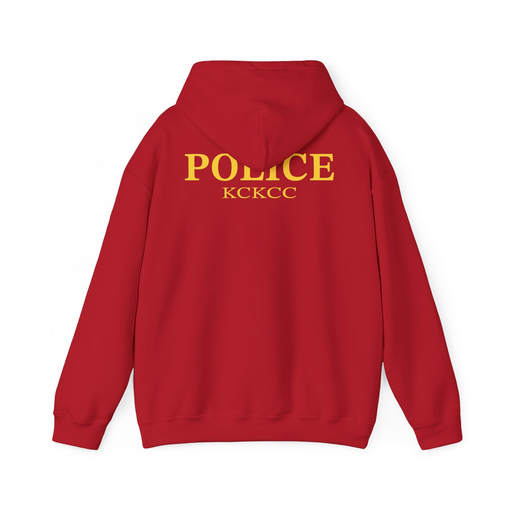 Kansas City College Police Dispatcher Badge - Unisex Heavy Blend™ Hooded Sweatshirt