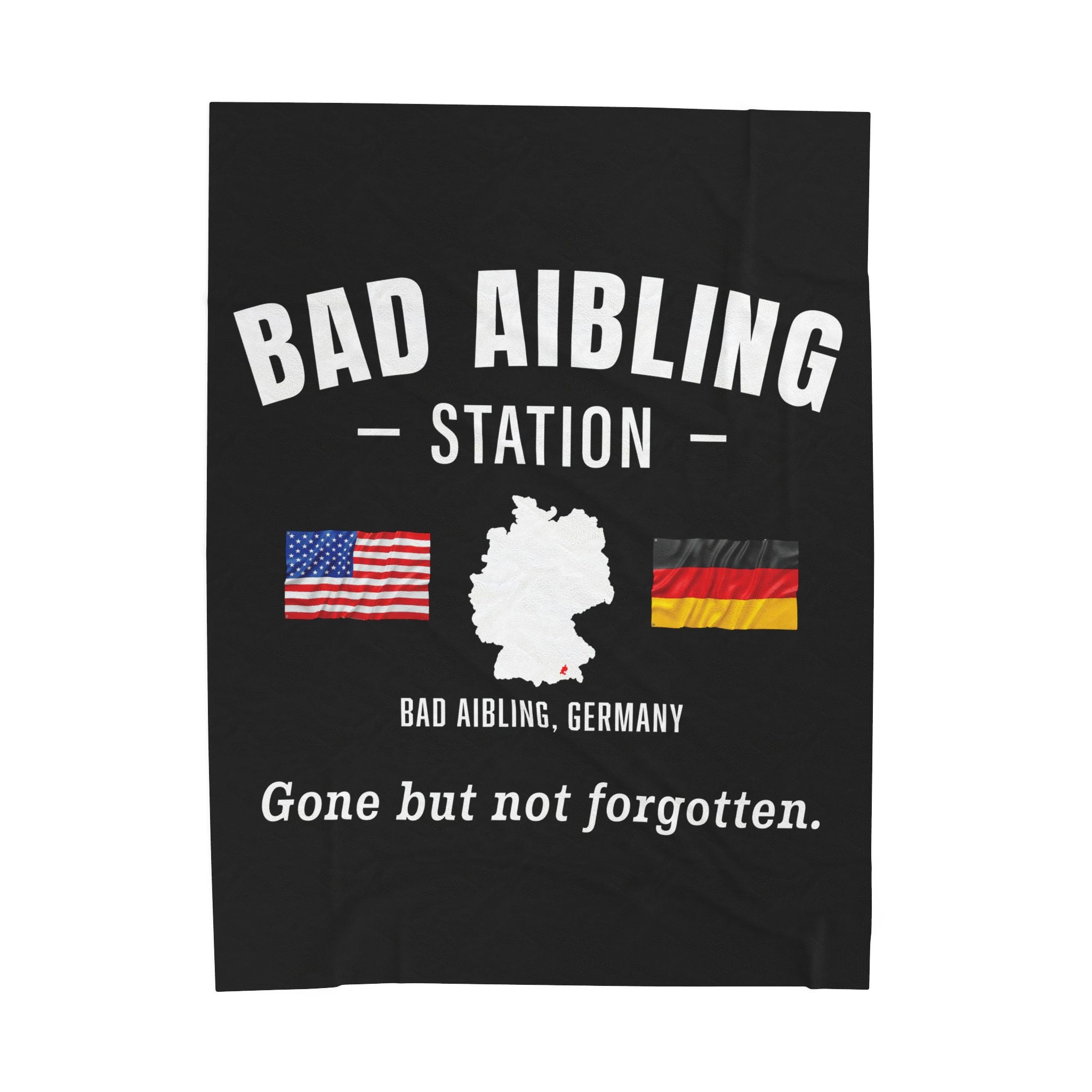 Bad Aibling Gone - Velveteen Plush Blanket