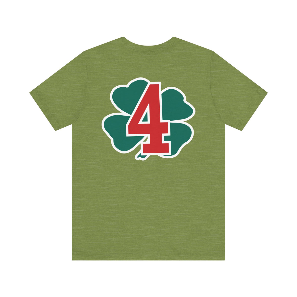 Station 4 Clover Back - Bella+Canvas Soft Unisex Tee