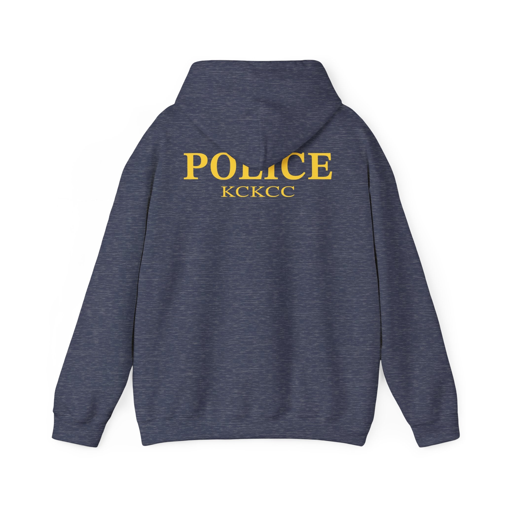Kansas City College Police Dispatcher Badge - Unisex Heavy Blend™ Hooded Sweatshirt