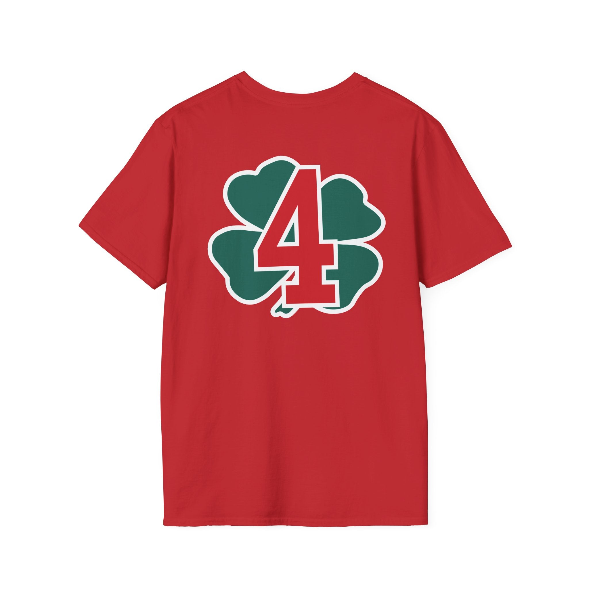 Station 4 acfd clover front/clover back - Gildan Soft Cotton Softstyle T-Shirt