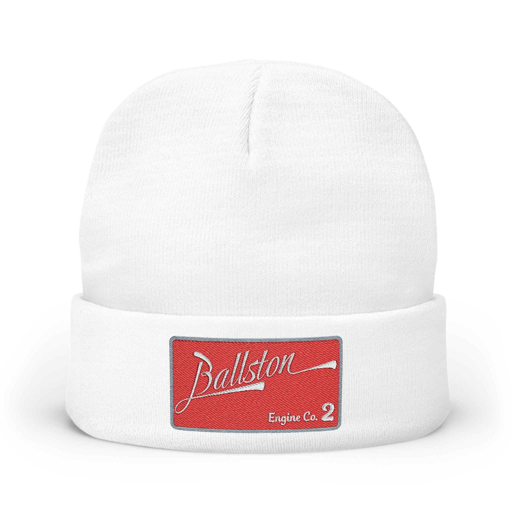 Arlington Ballston Engine 2- Knit Beanie (Embroidery)
