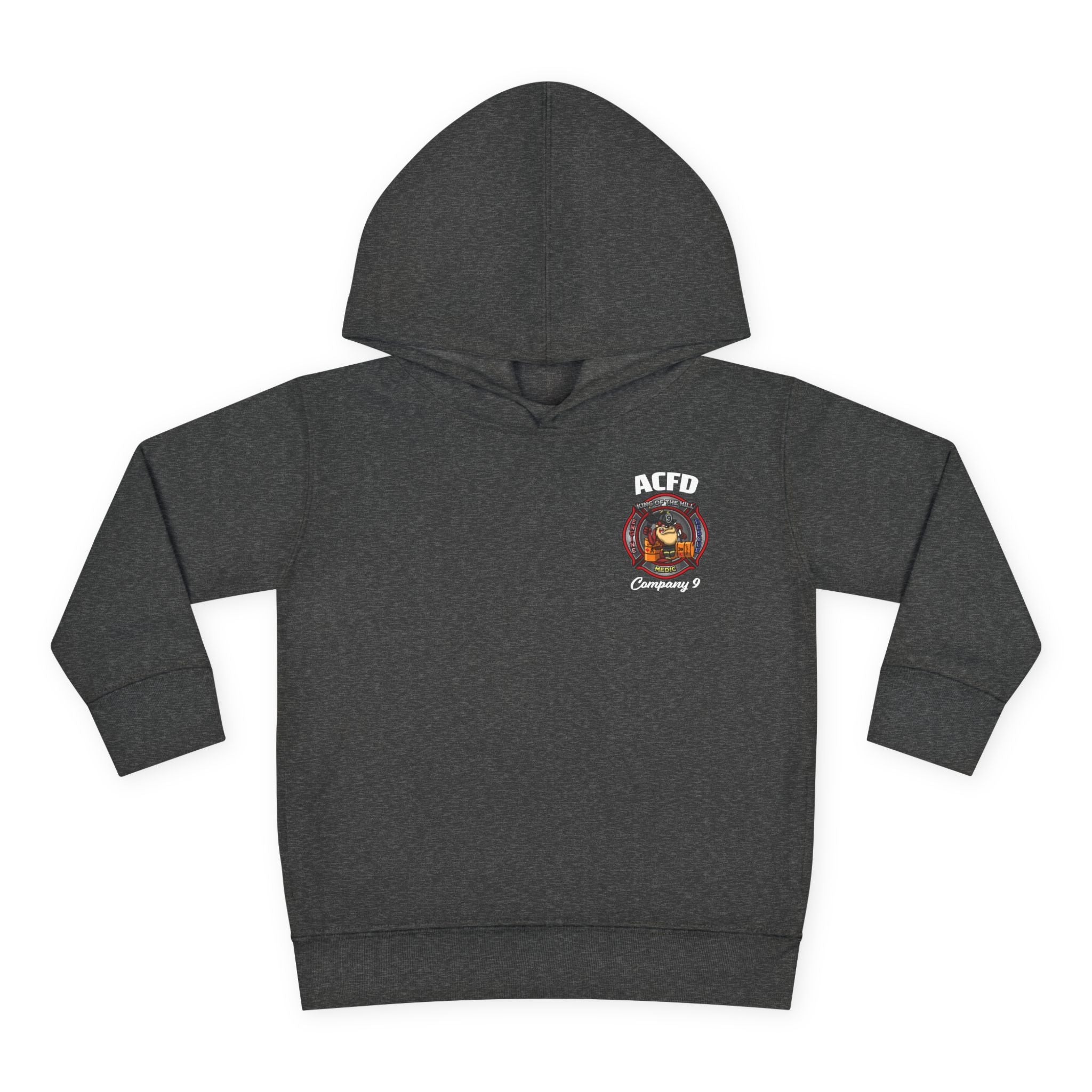 Station 9 Engine - Toddler Pullover Fleece Hoodie