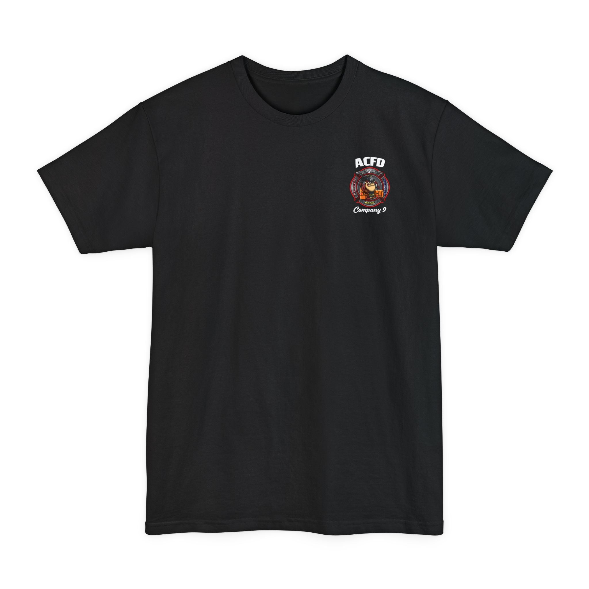 (Tall) Station 9 Firefighter Rescue - Tall Beefy-T® - Unisex T-Shirt