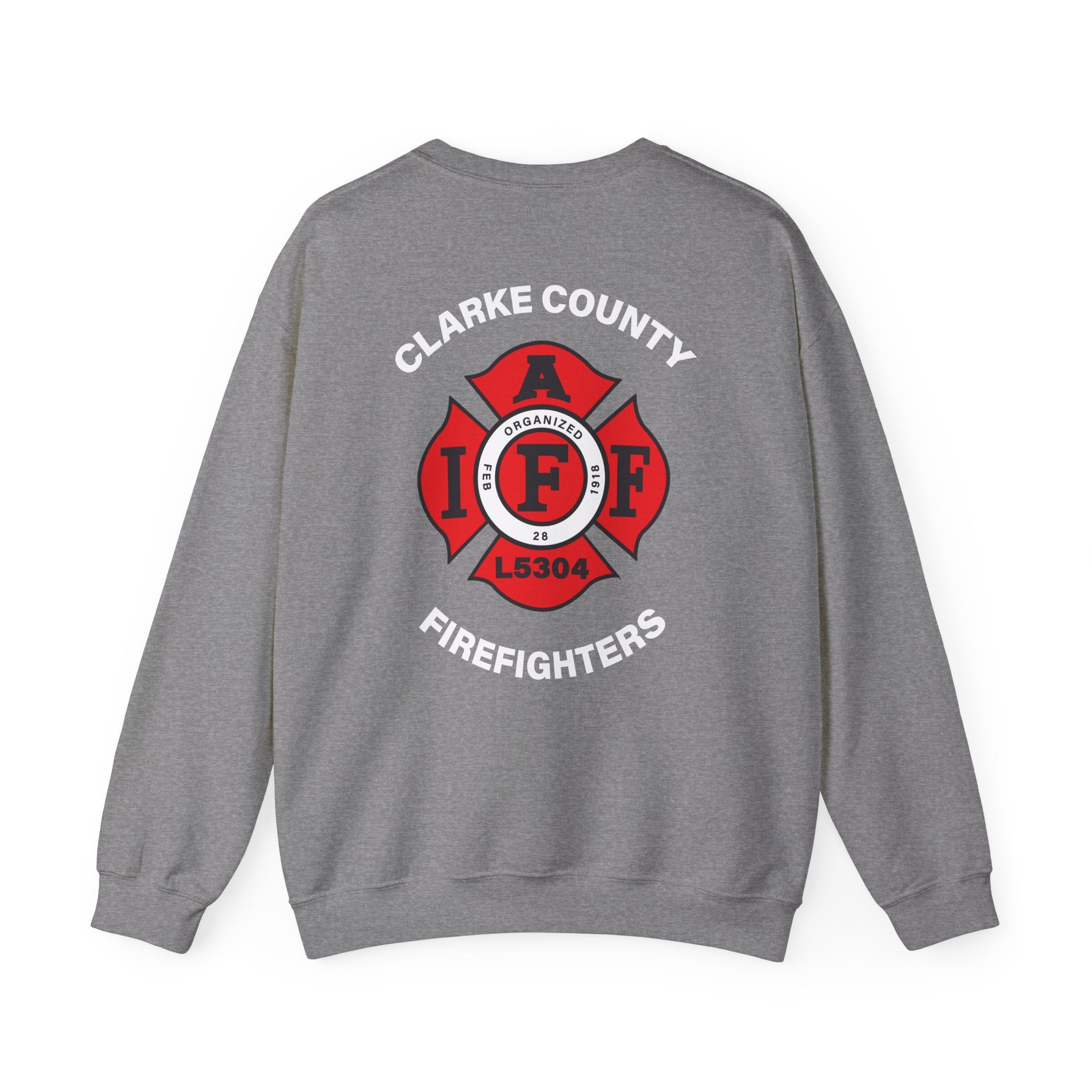 Clarke County Fire Local 5304 - Gildan Unisex Heavy Blend™ Crewneck Sweatshirt