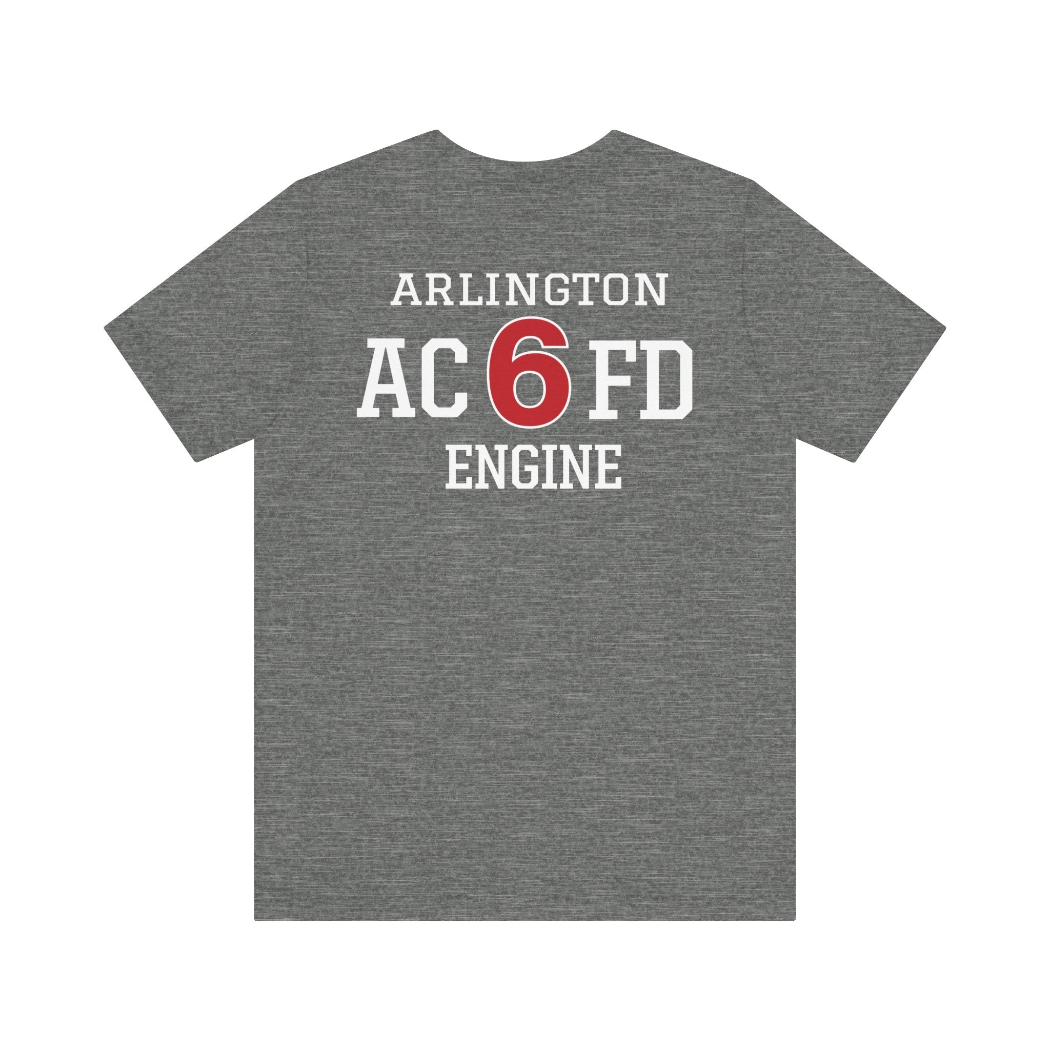 Engine 6 Arlington - Bella+Canvas Soft Unisex Tee
