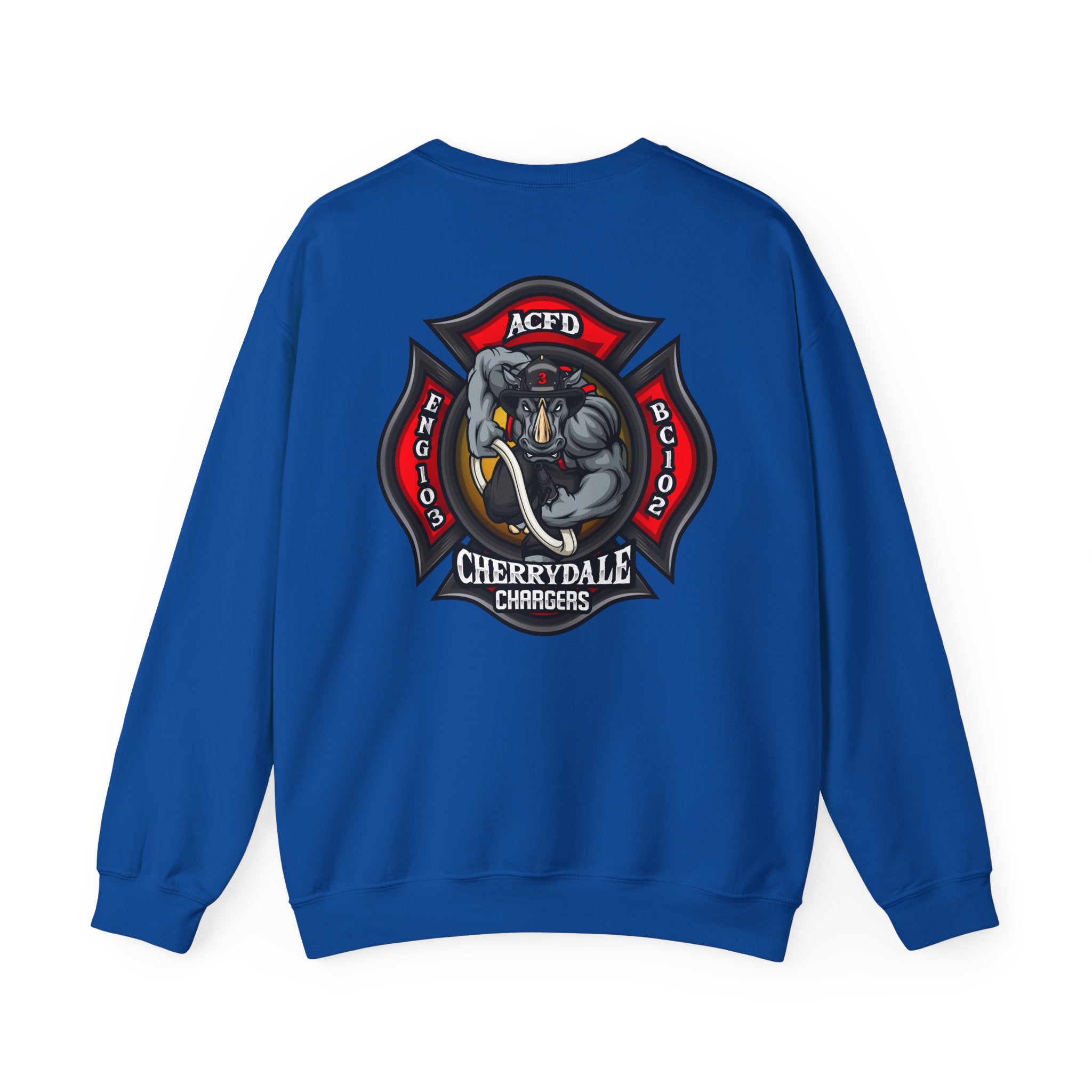 Arlington Station 3 Rhino Front/Back - Gildan Sweatshirt Unisex Heavy Blend™