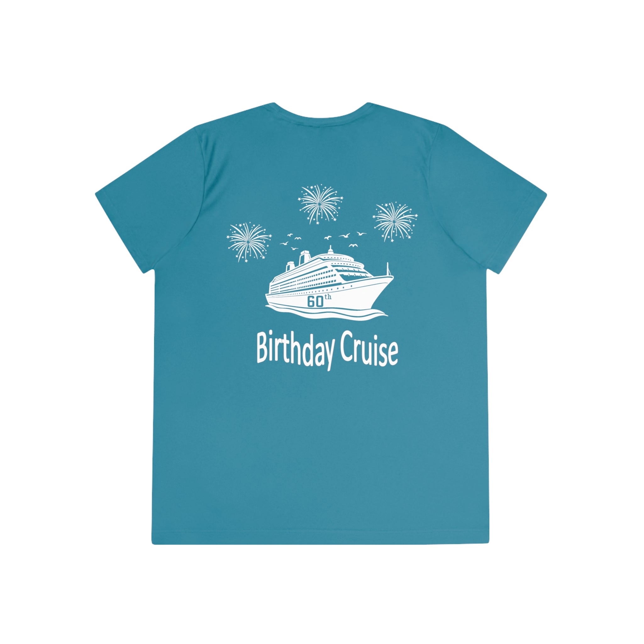 Renee Family Cruise White - Ladies Moisture Wicking Competitor Tee