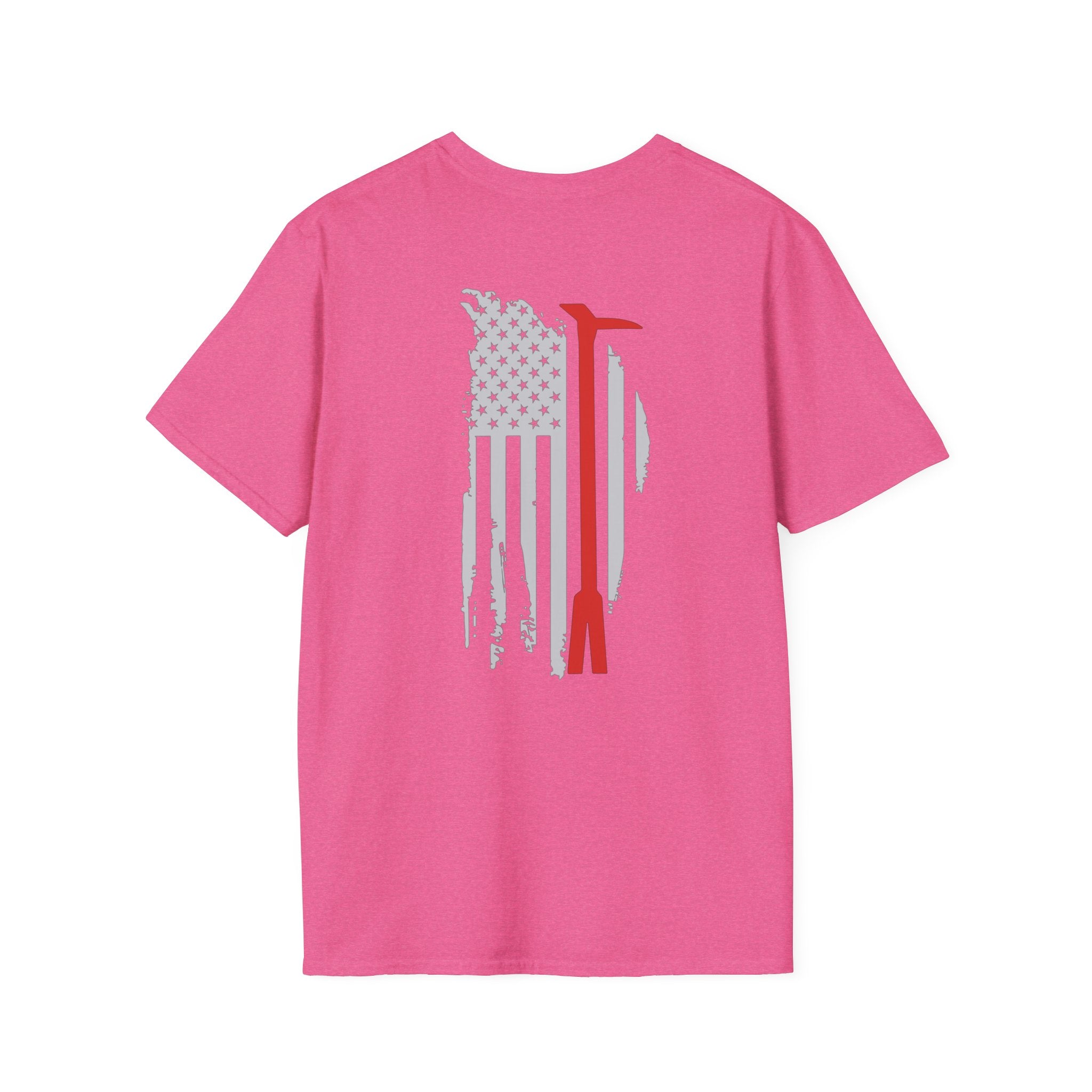 Halligan US Flag - Unisex Softstyle T-Shirt