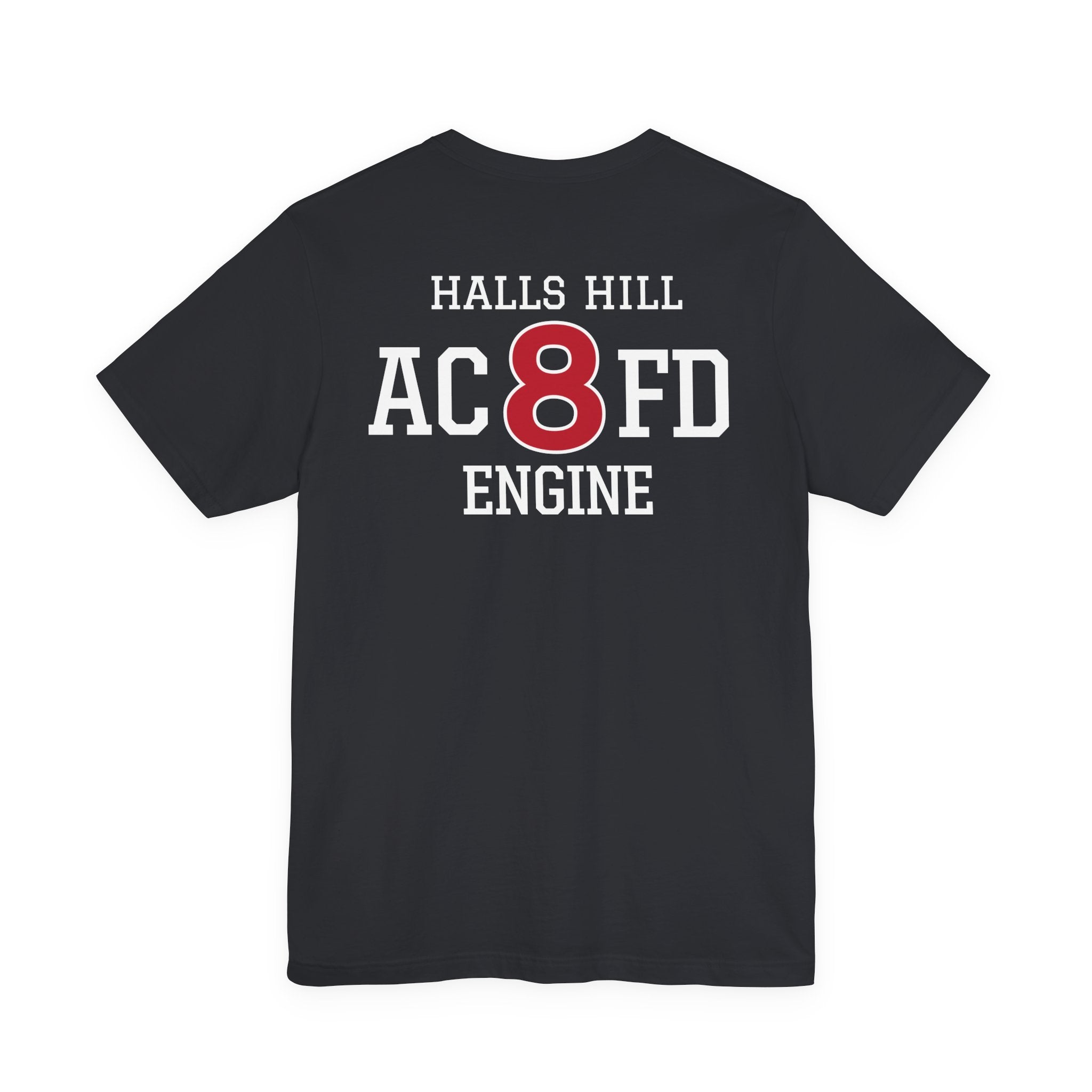 Engine 8 Halls Hill - Bella+Canvas Soft Unisex Tee