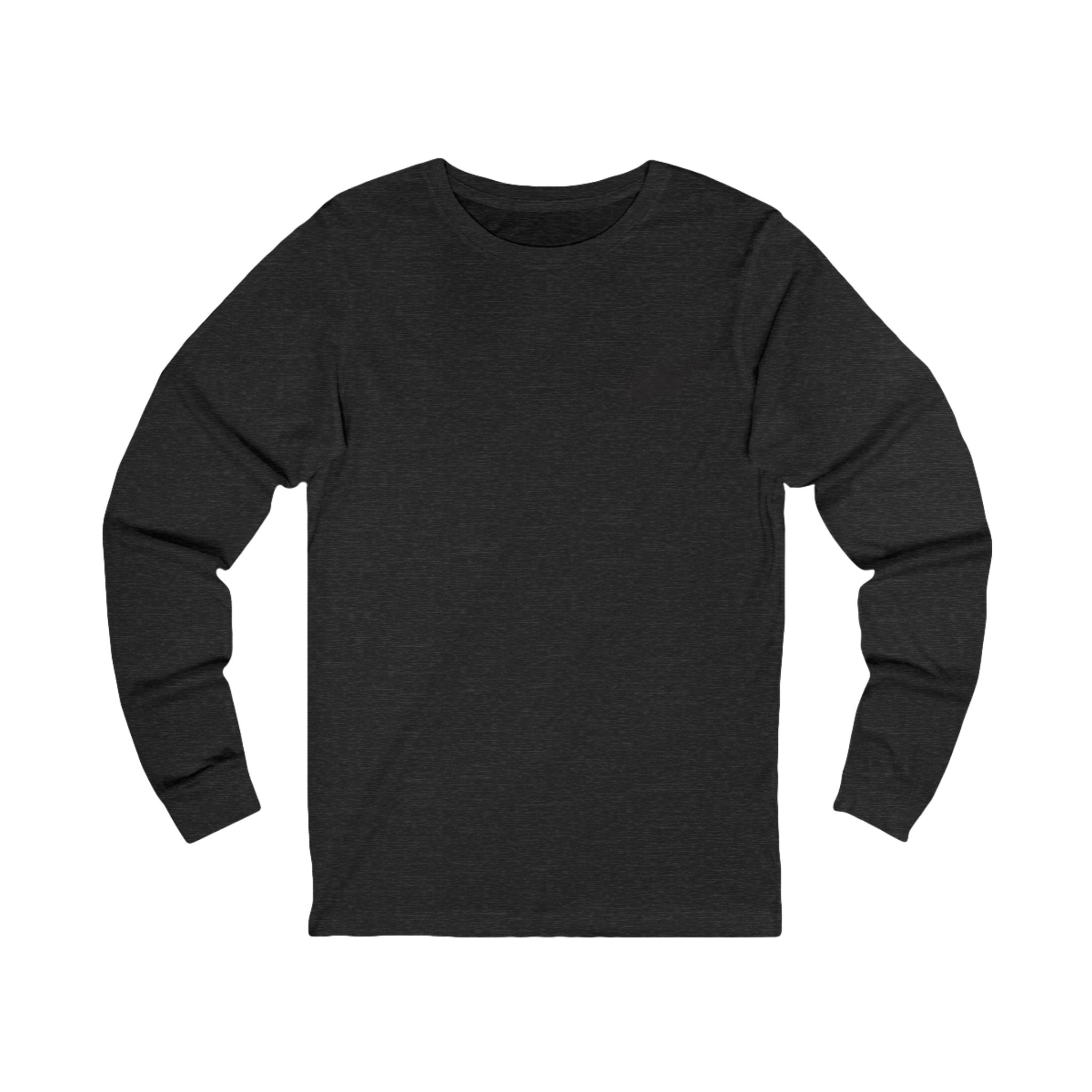 Charlie 2 Ronin (black Logo) - Bella-Canvas Soft Jersey Cotton Long Sleeve Tee