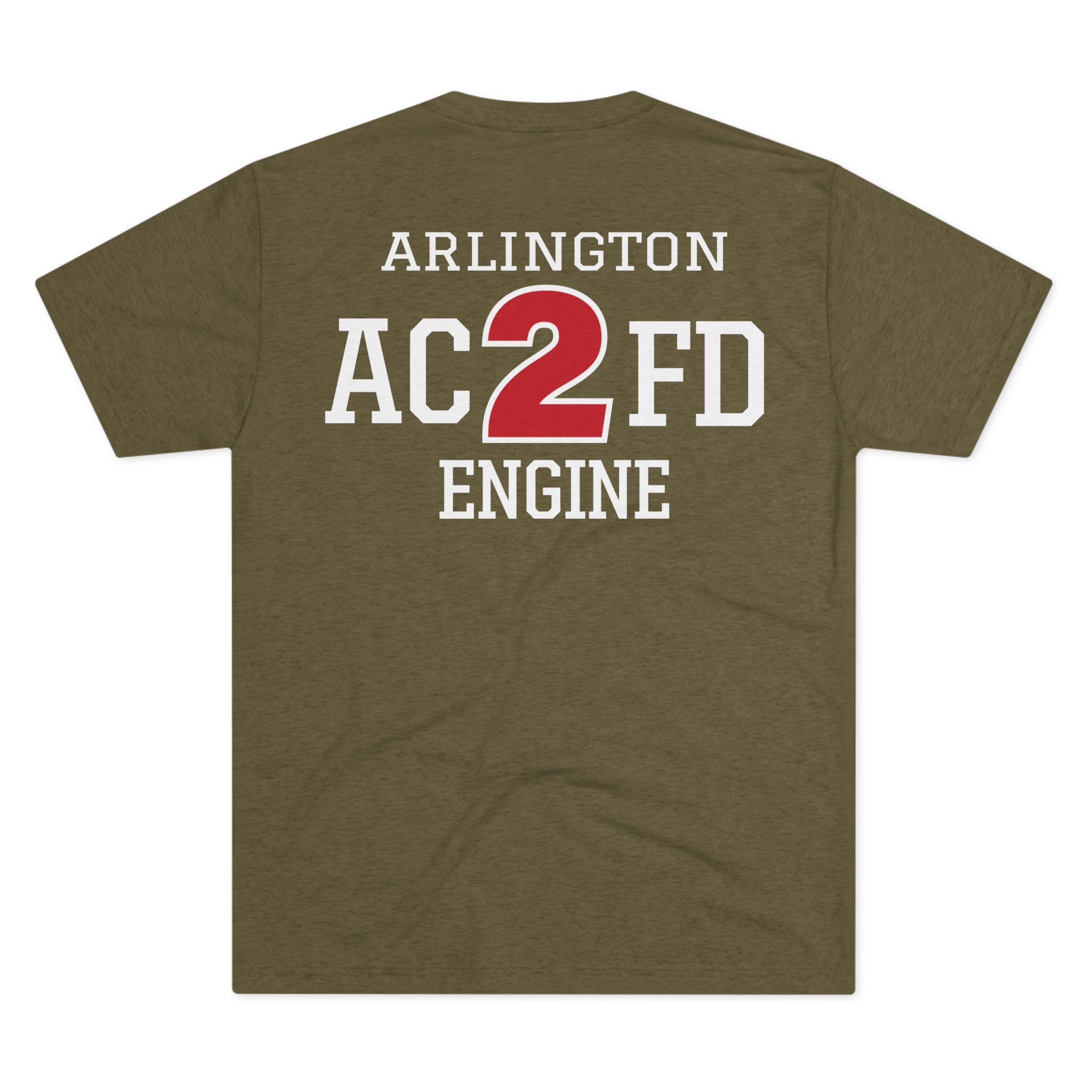 Engine 2 Arlington - NextLevel Tri-Blend Crew Tee
