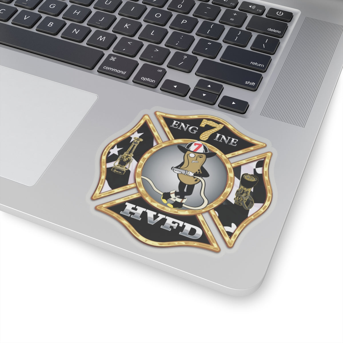 Kiss-Cut Stickers - Hollywood Maryland Volunteer Fire Eng7ine