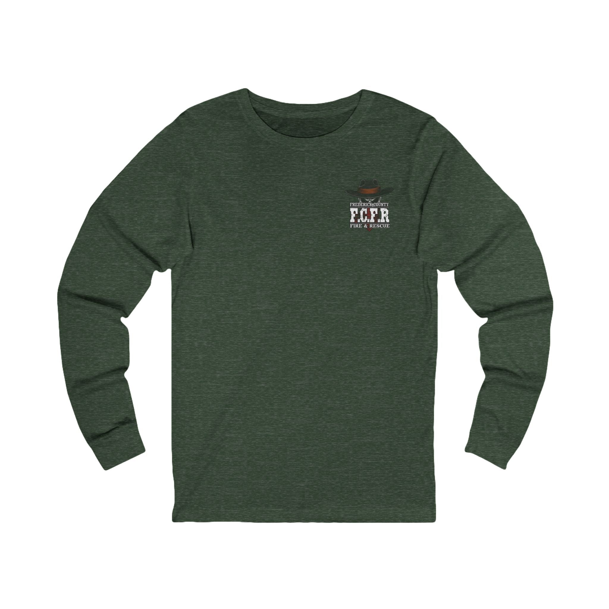 Frederick County Wild West Station Unisex Jersey Long Sleeve Tee