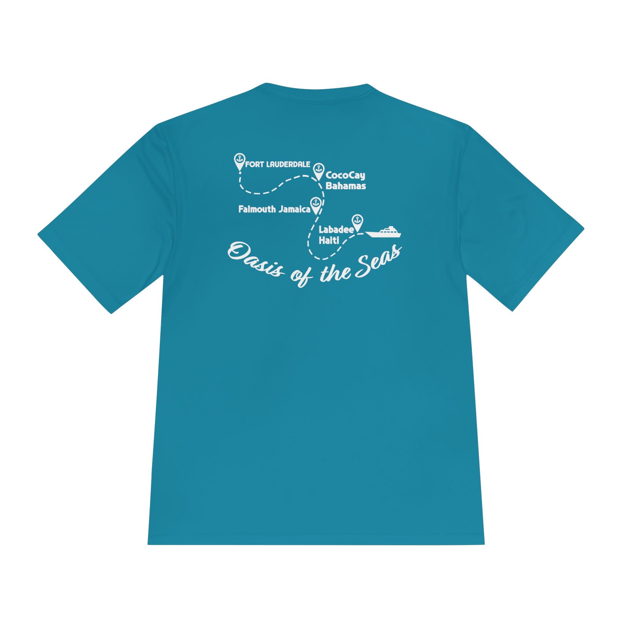 Bennet Family Cruise White Text- Unisex Moisture Wicking Tee