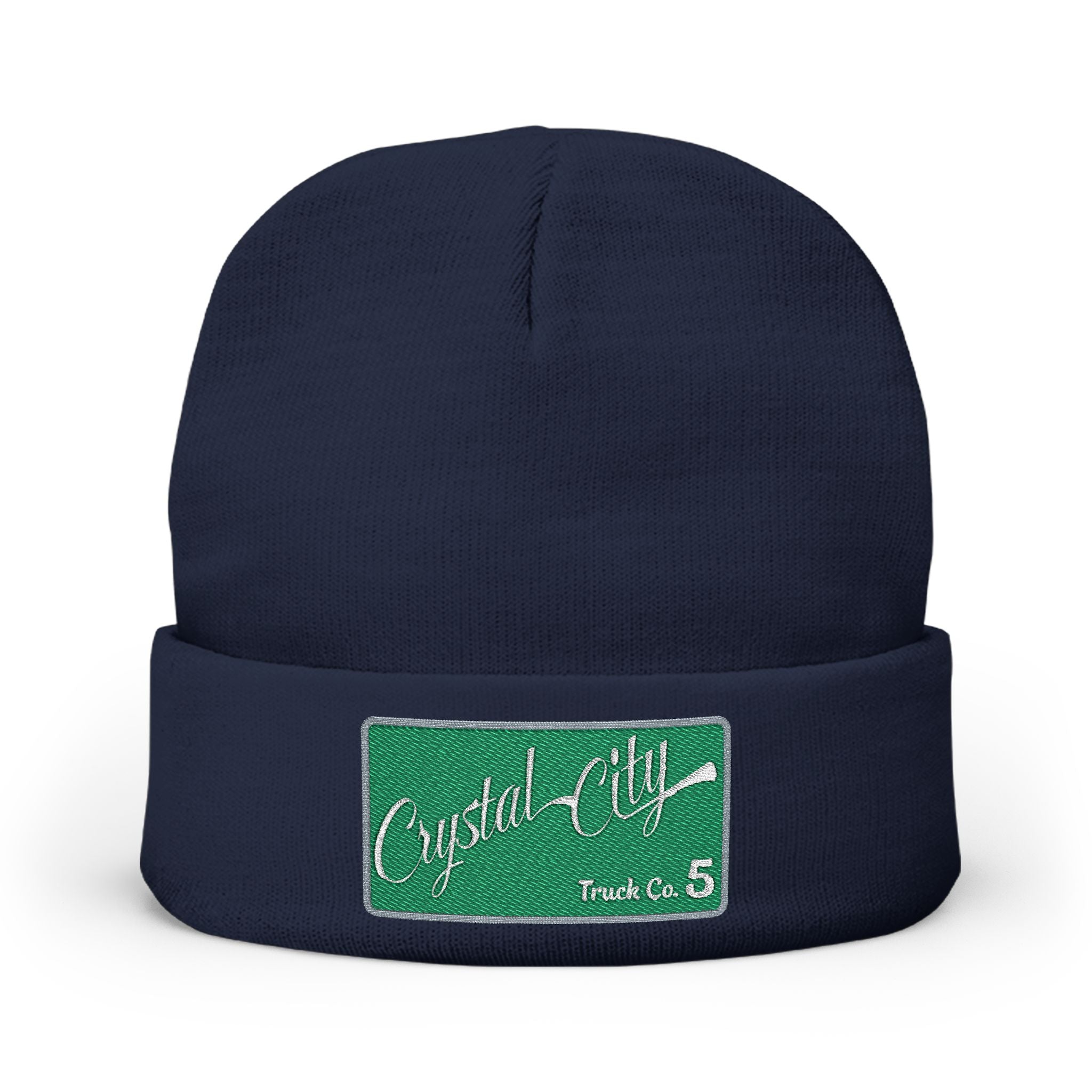 Arlington Crystal City Truck 5 - Knit Beanie (Embroidery)