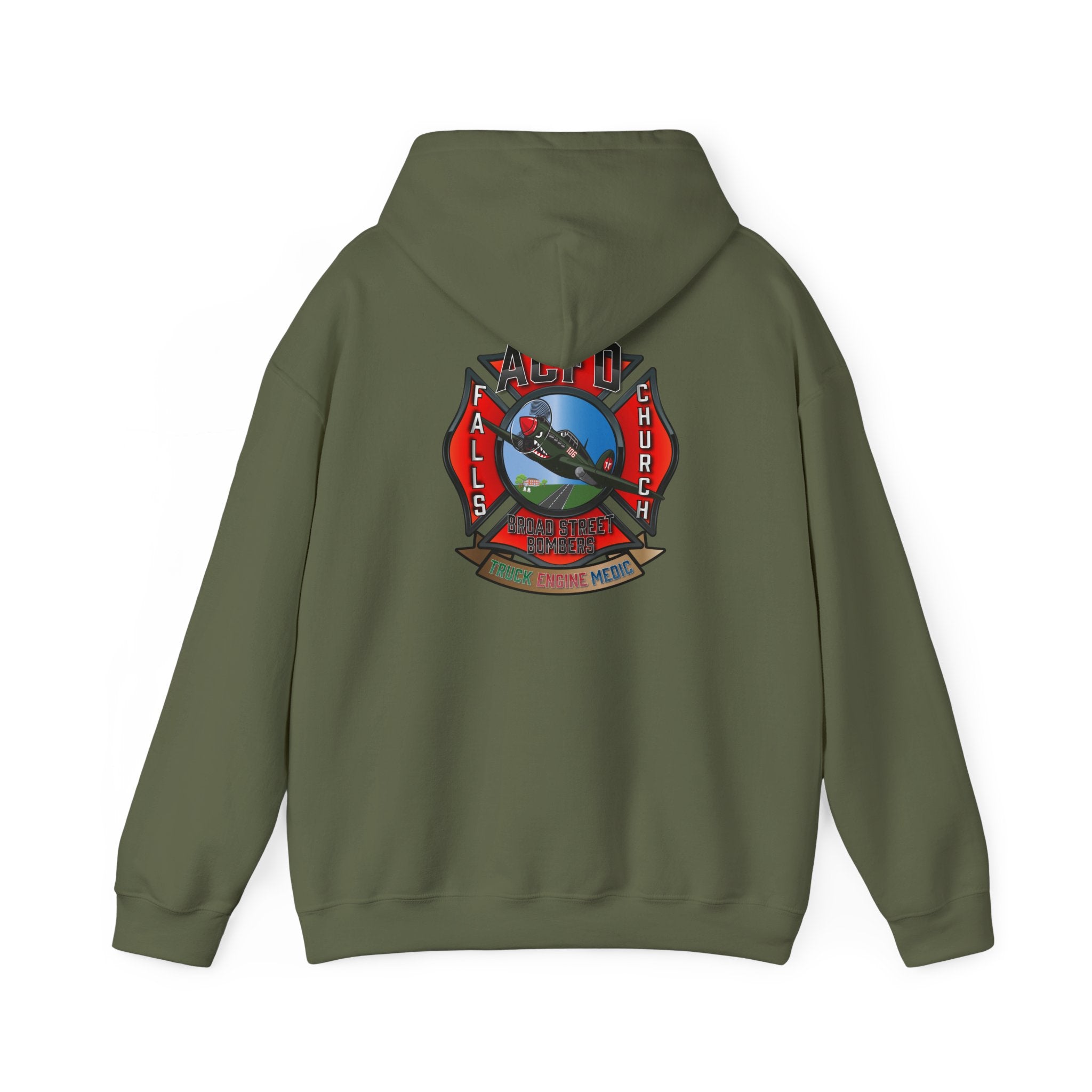 Station 6 Bombers - Heavy Blend™ Hooded Unisex Sweatshirt