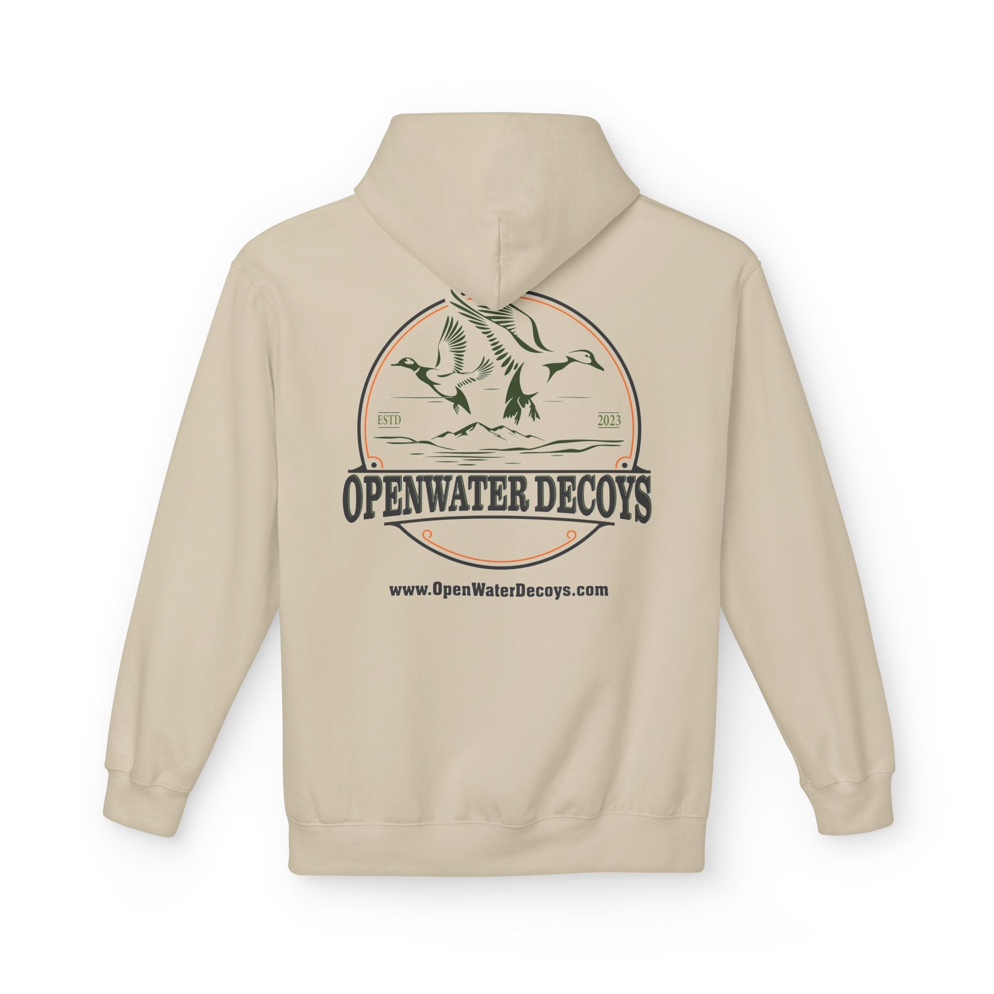 Open Water Decoys - Midweight Softstyle Fleece Hoodie