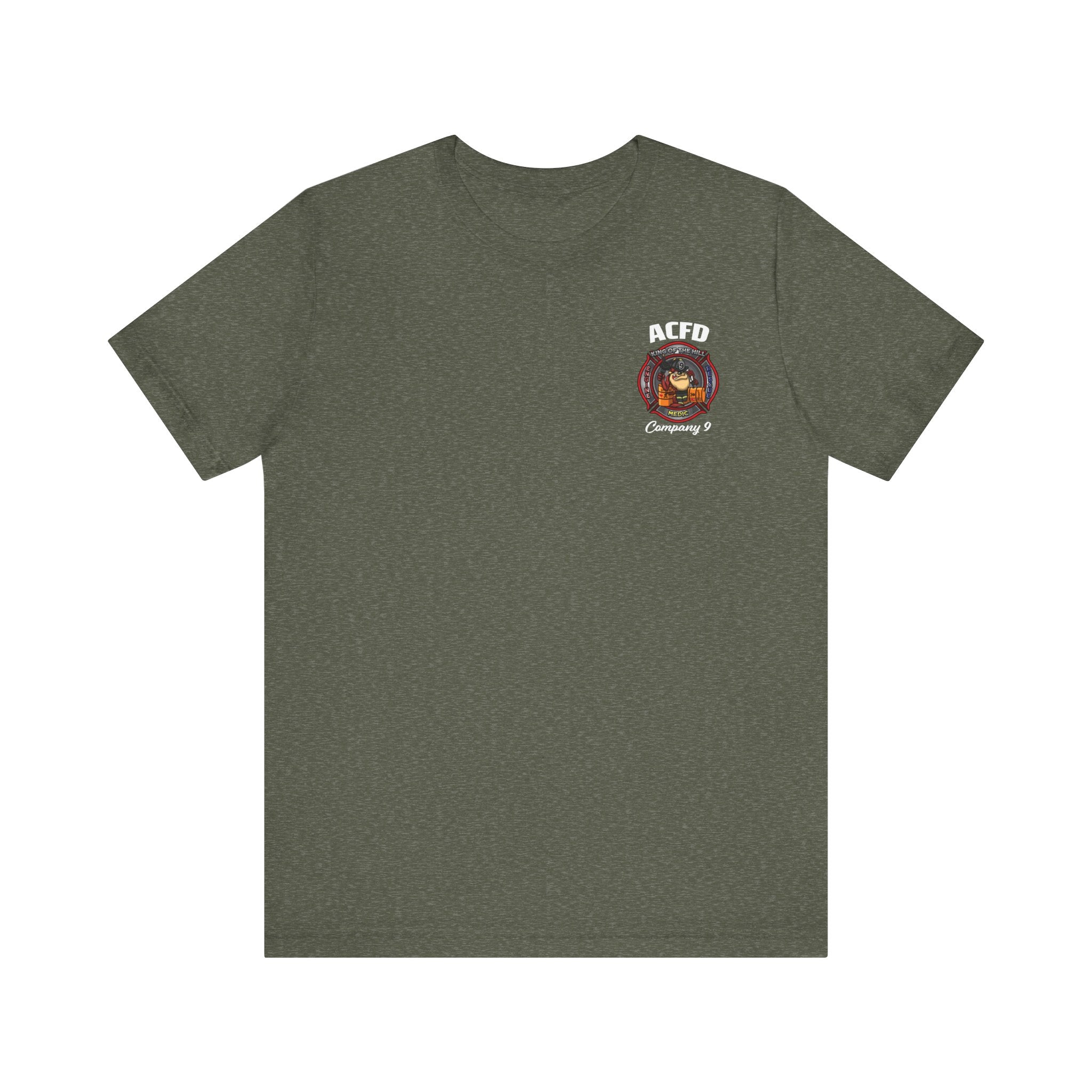 Station 9 Firefighter Engine - Bella+Canvas Soft Unisex Tee