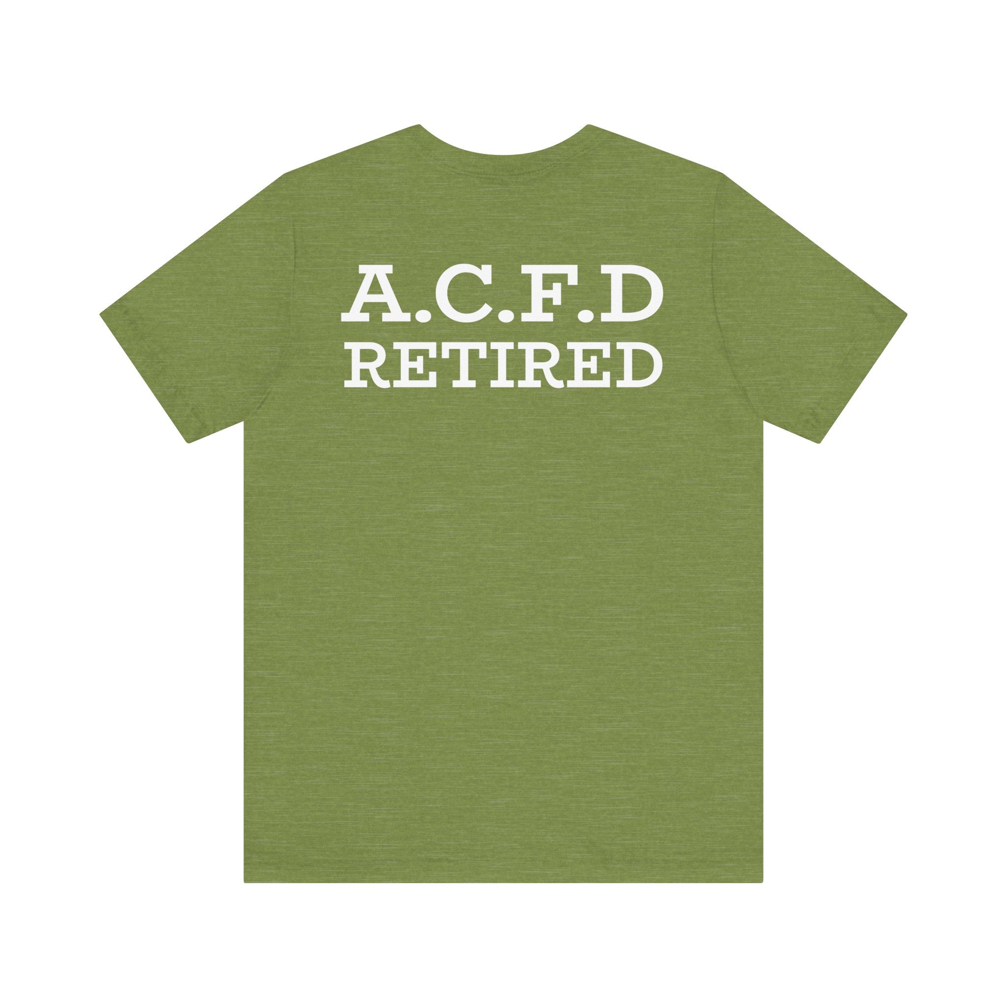 Arlington Retired patch - Bella+Canvas Soft Unisex Tee