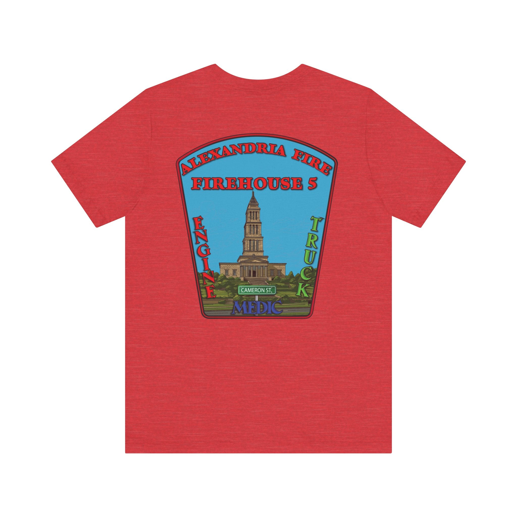 Alexandria Station 5 version 3 - Bella+Canvas Soft Unisex Tee