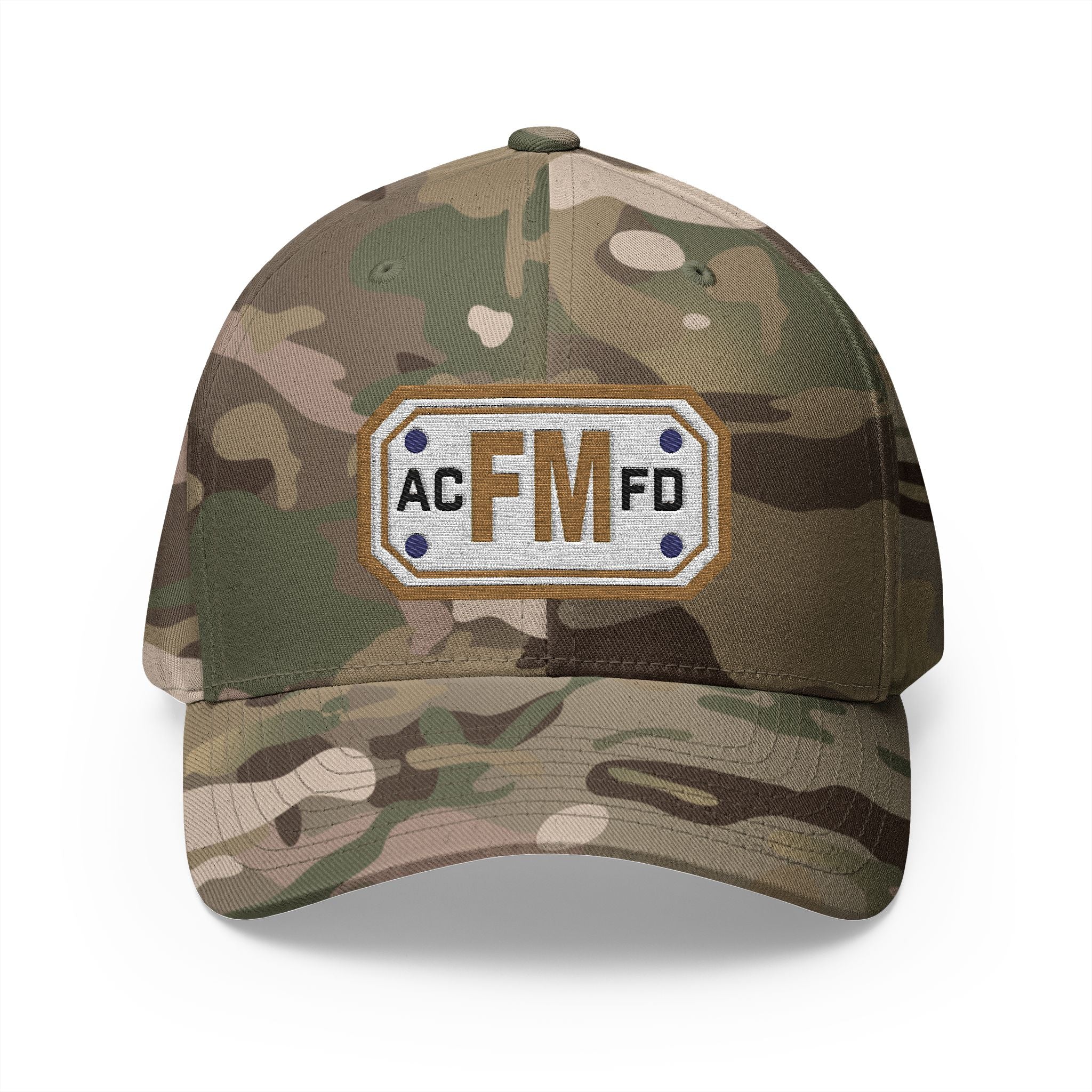 Arlington Fire Marshal Gold - FLEXFIT Closed-Back Structured Cap (Embroidery)