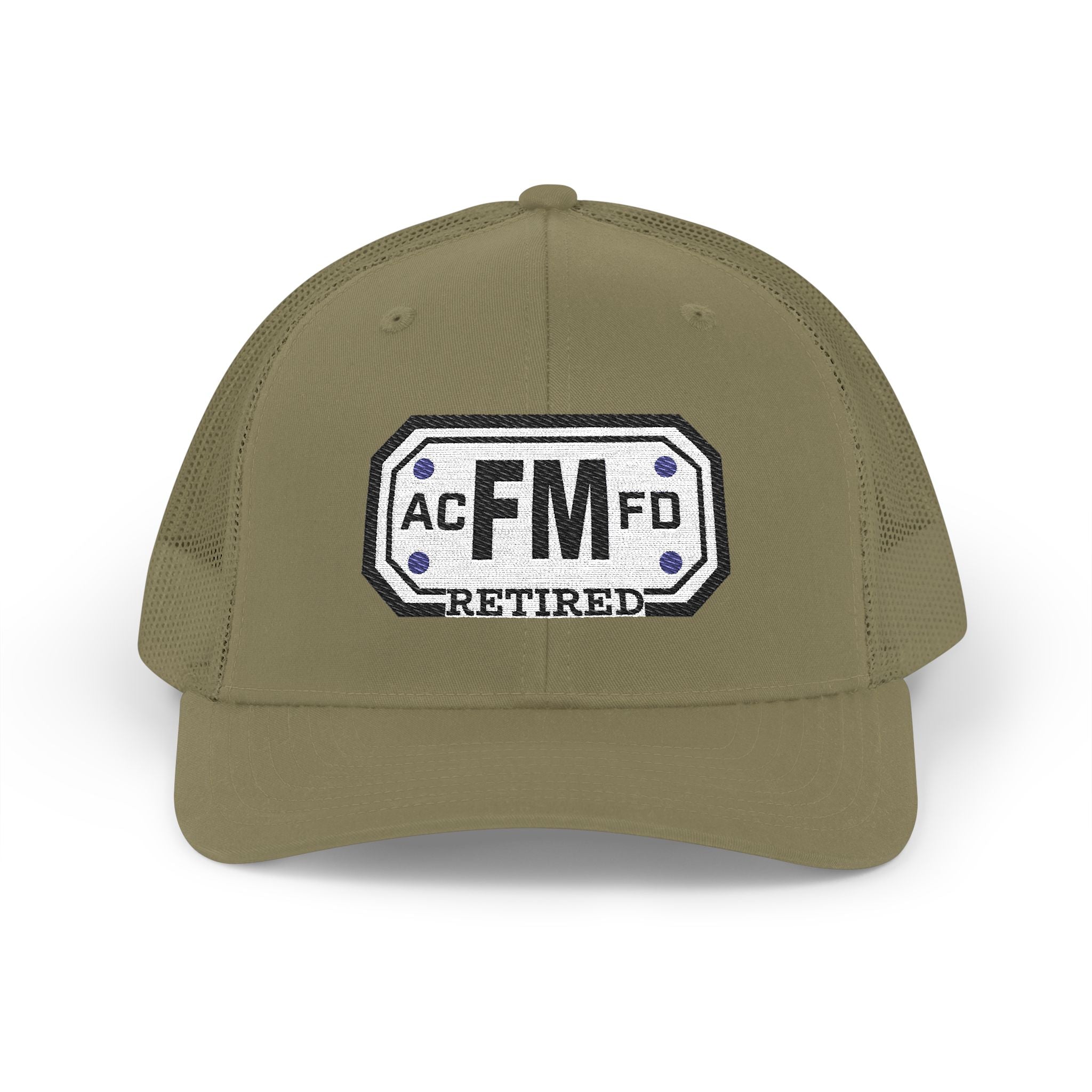 Retired Arlington Fire Marshal - Snapback Trucker (Richardson 112 Style Hat)