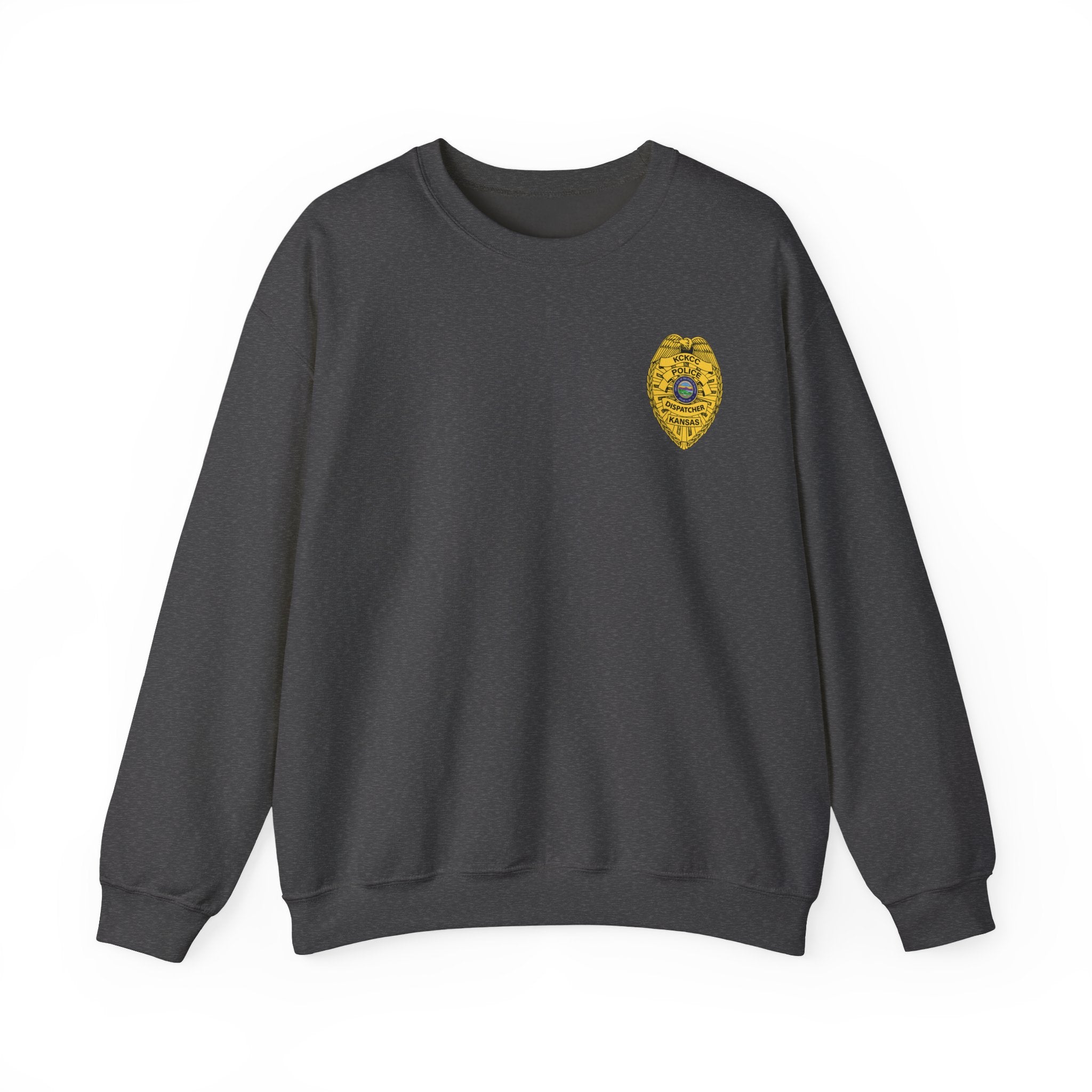 Kansas City College Police Dispatcher - Unisex Heavy Blend™ Crewneck Sweatshirt