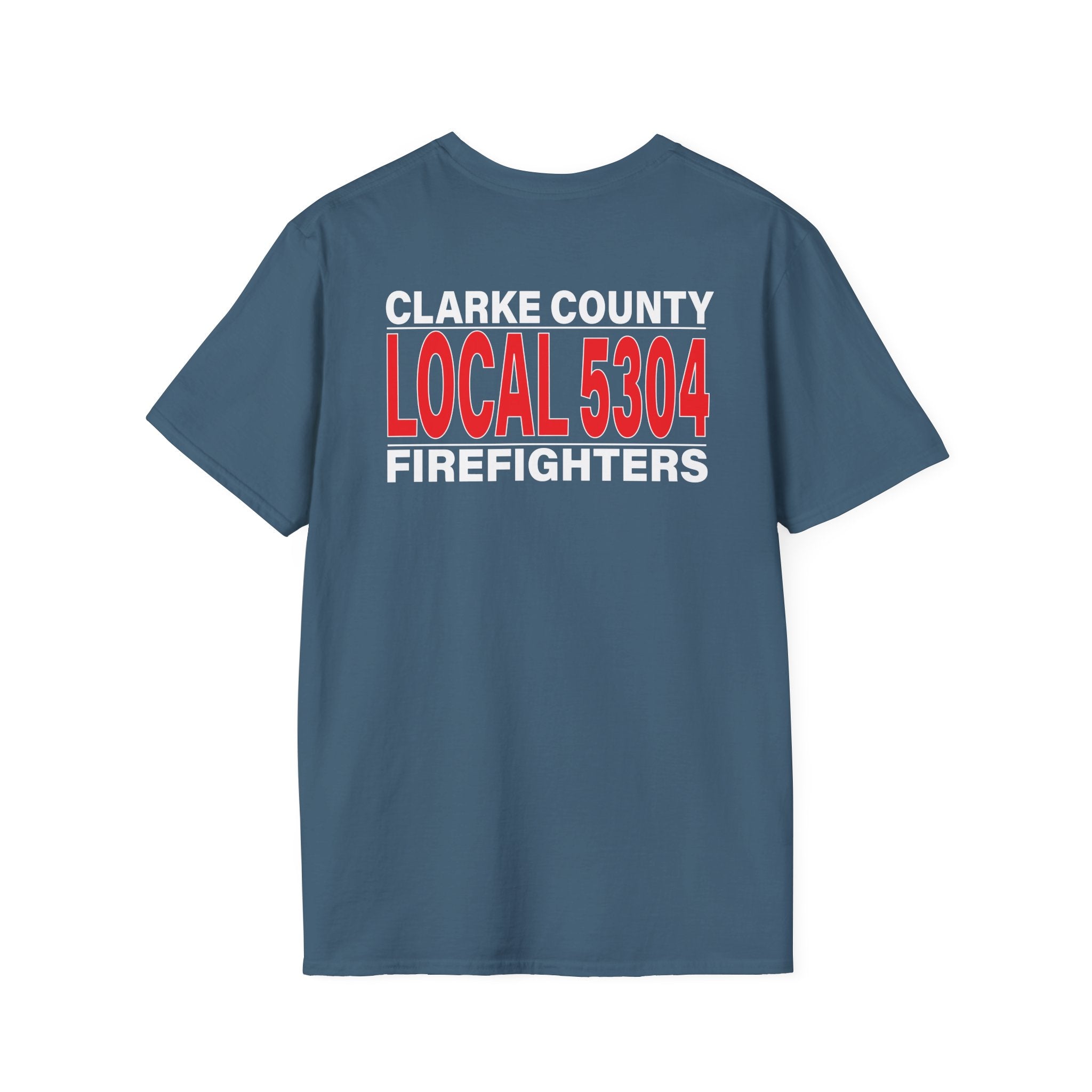 Clarke County Local 5304 version 2 (Portion of Proceeds go to Local 5304) - Gildan Soft Cotton Softstyle T-Shirt