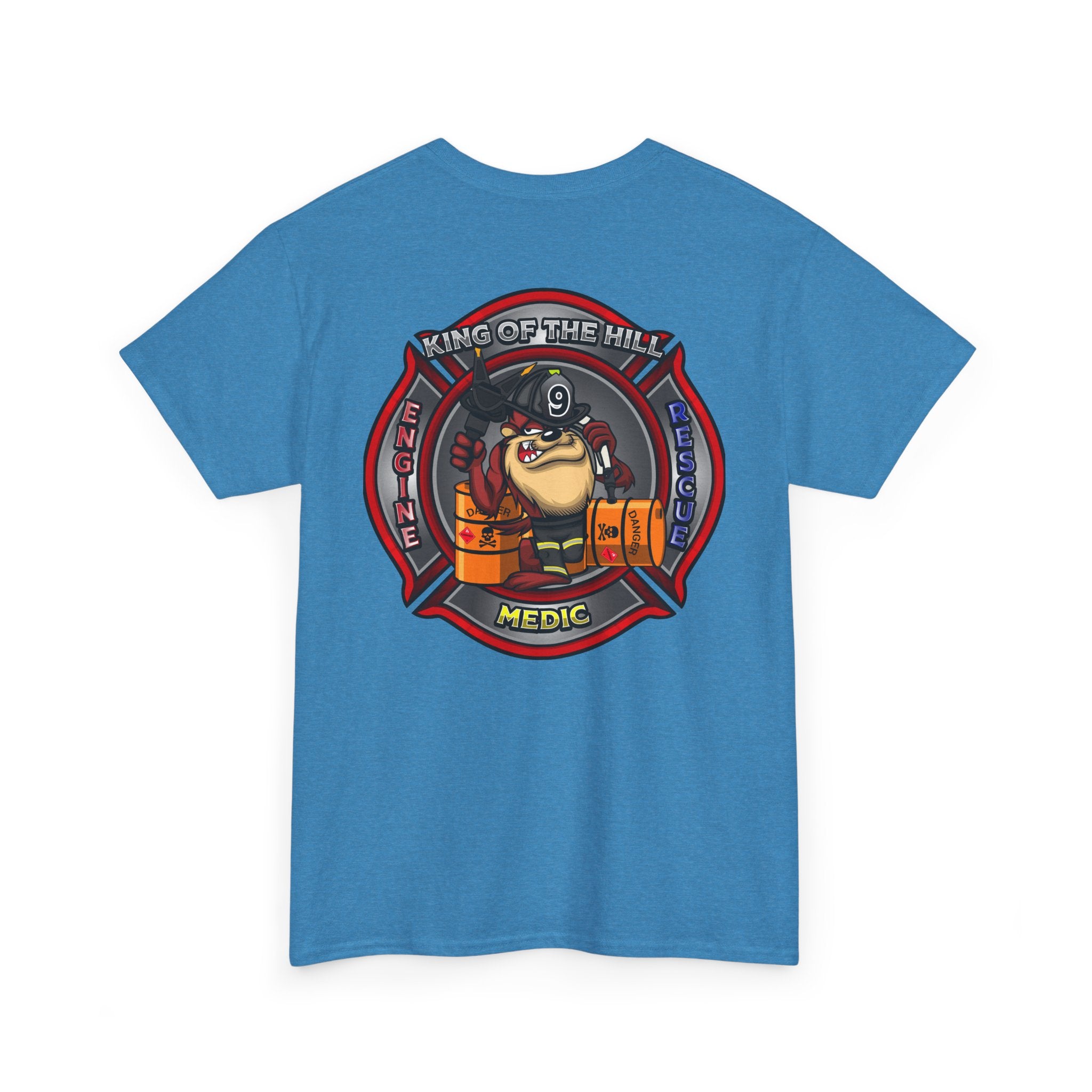 Arlington Fire Station 9 -Heavy Cotton Unisex Tee