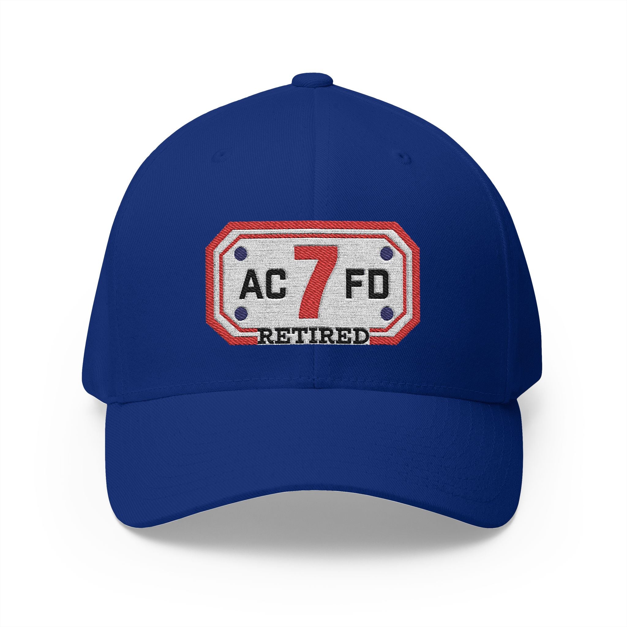 Retired Arlington Engine 7 - FLEXFIT Closed-Back Structured Cap (Embroidery)